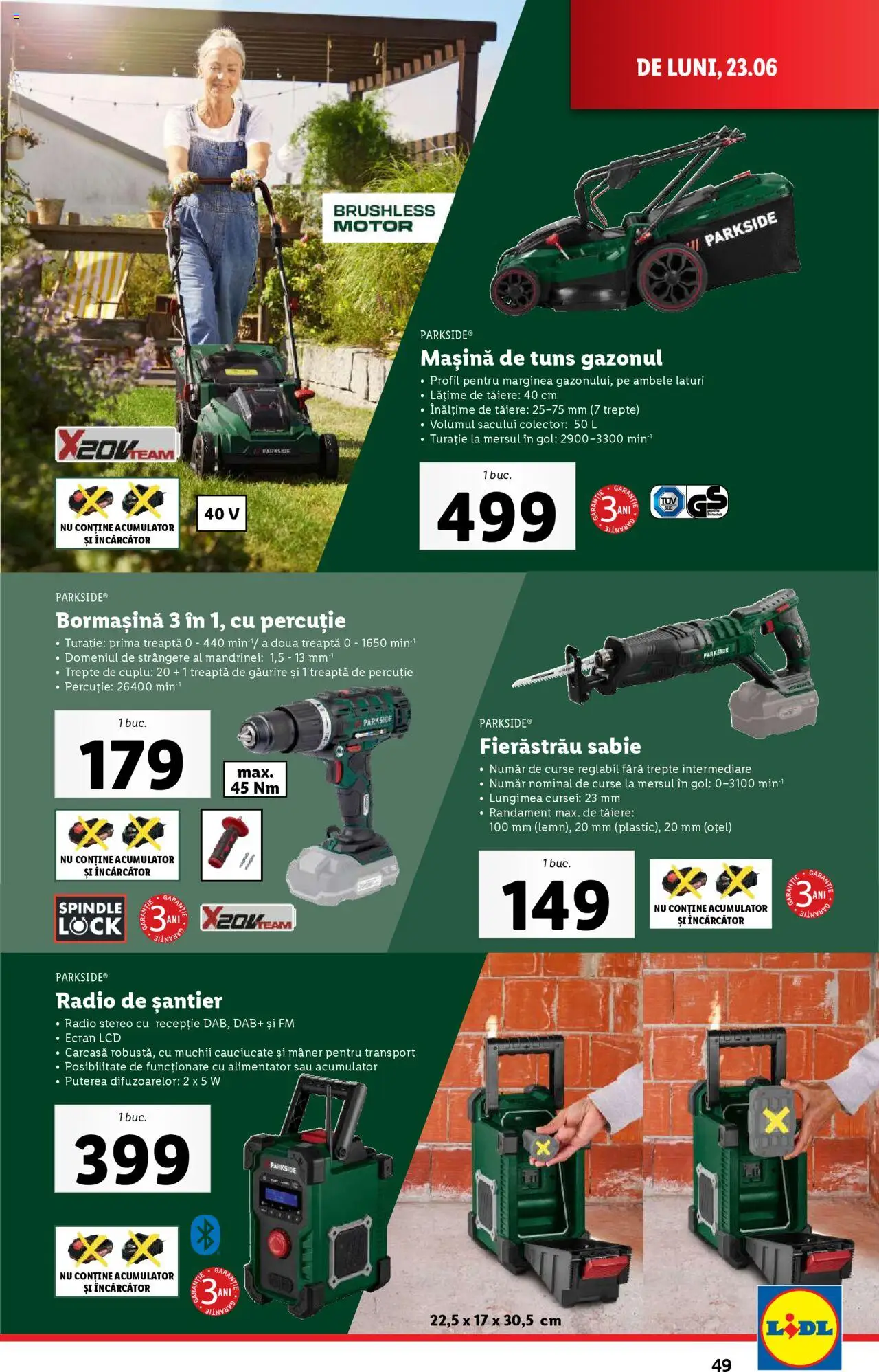 Catalog LIDL 23 - 28 Iunie 2025 | Pagina 49