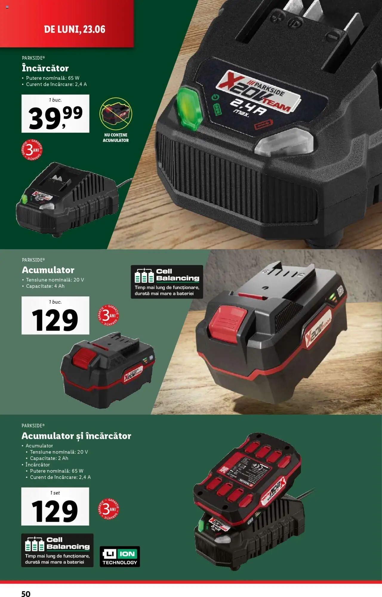Catalog LIDL 23 - 28 Iunie 2025 | Pagina 50