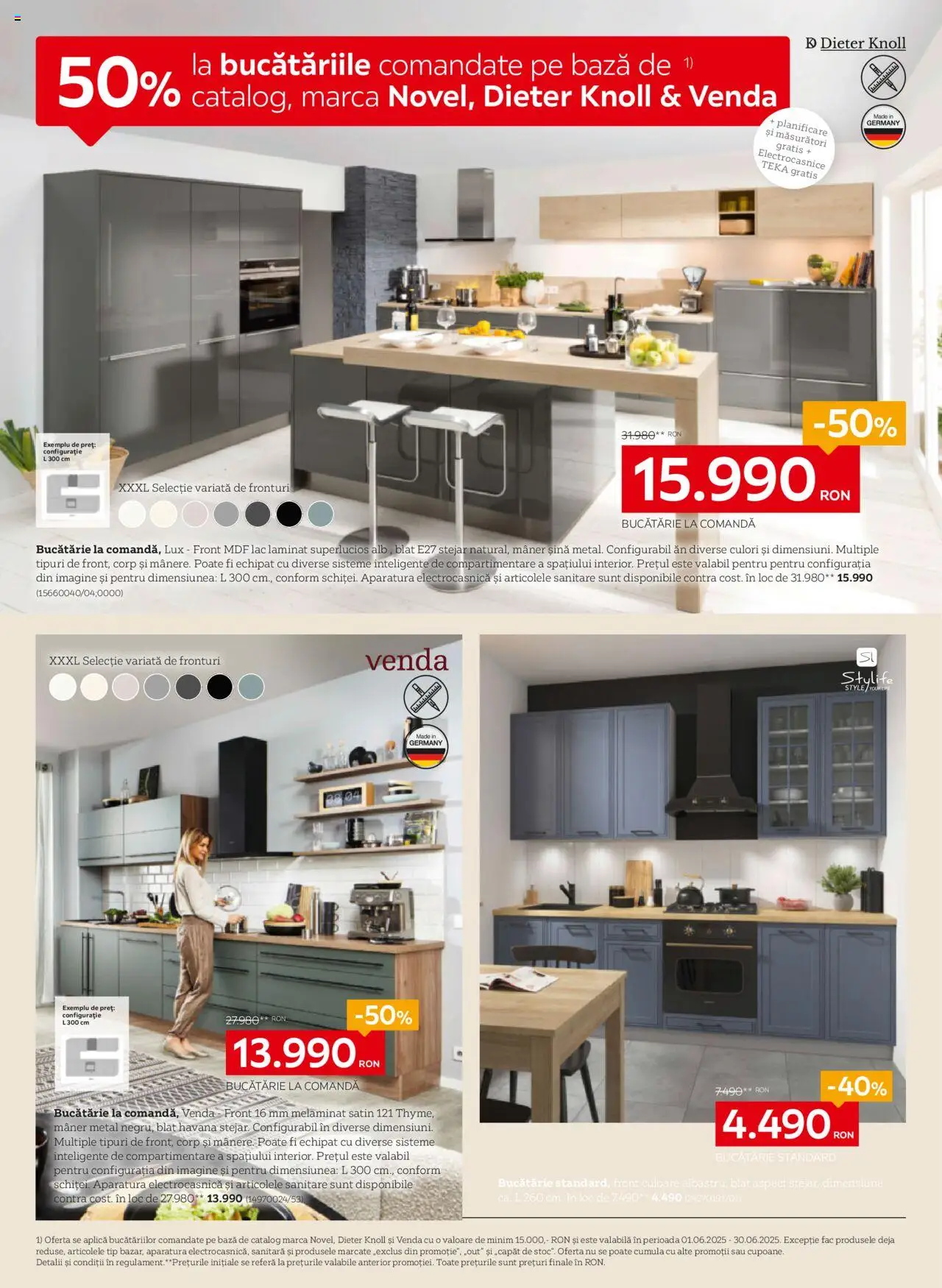 Catalog XXXLutz 16 - 28 Iunie 2025 | Pagina 4 | Produse: Mâner, Bucătărie