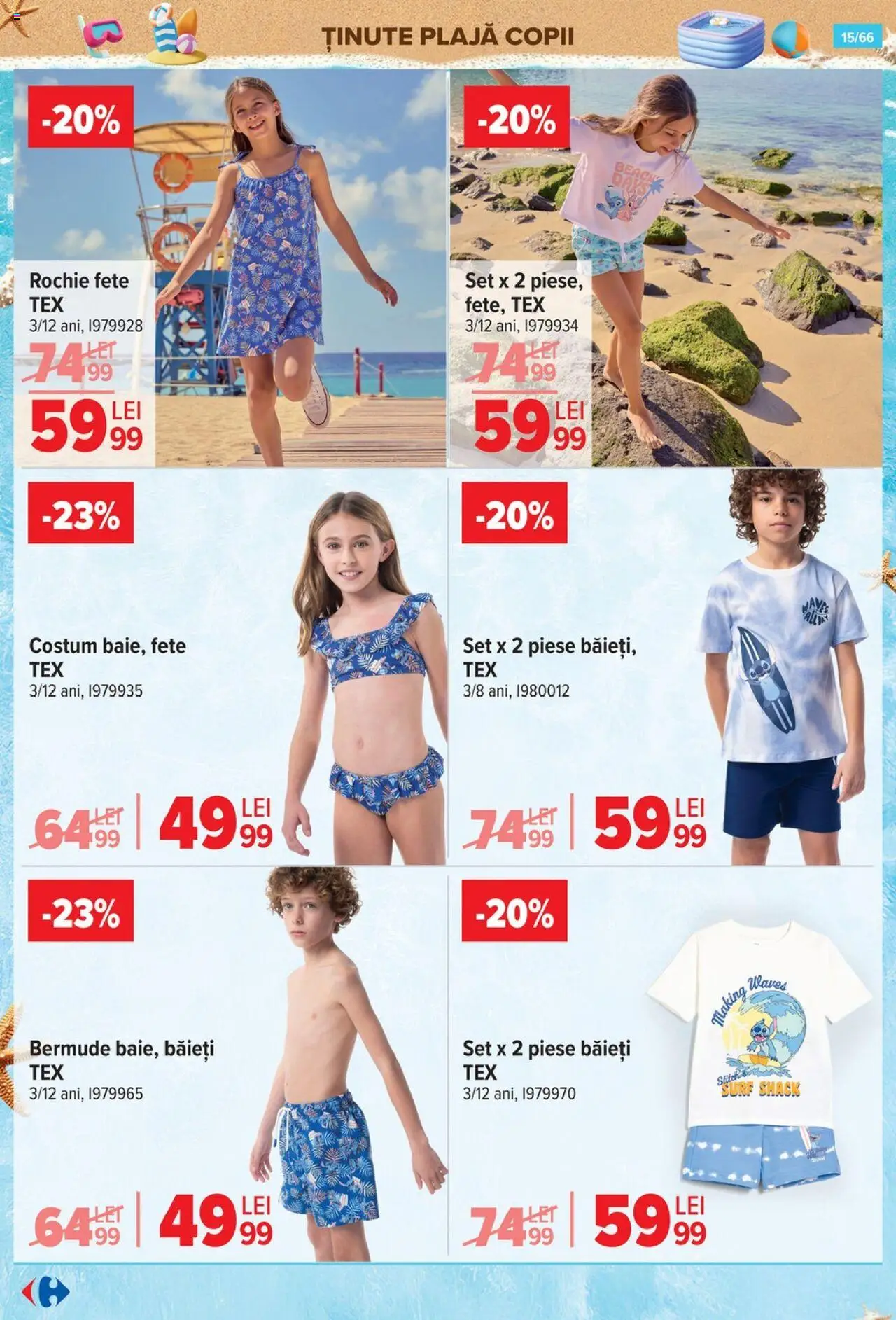 Catalog Carrefour 18 - 30 Iunie 2025 | Pagina 15 | Produse: Rochie, Costum