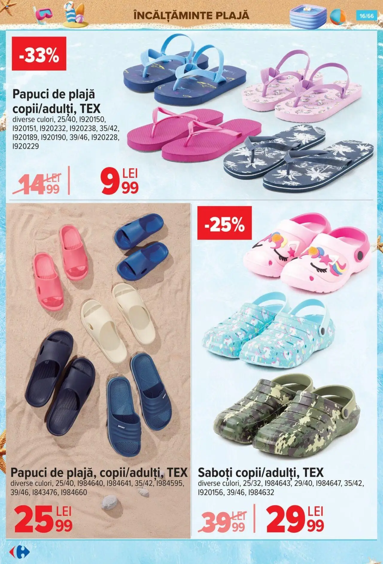 Catalog Carrefour 18 - 30 Iunie 2025 | Pagina 16 | Produse: Bornoz takımı, Papuci