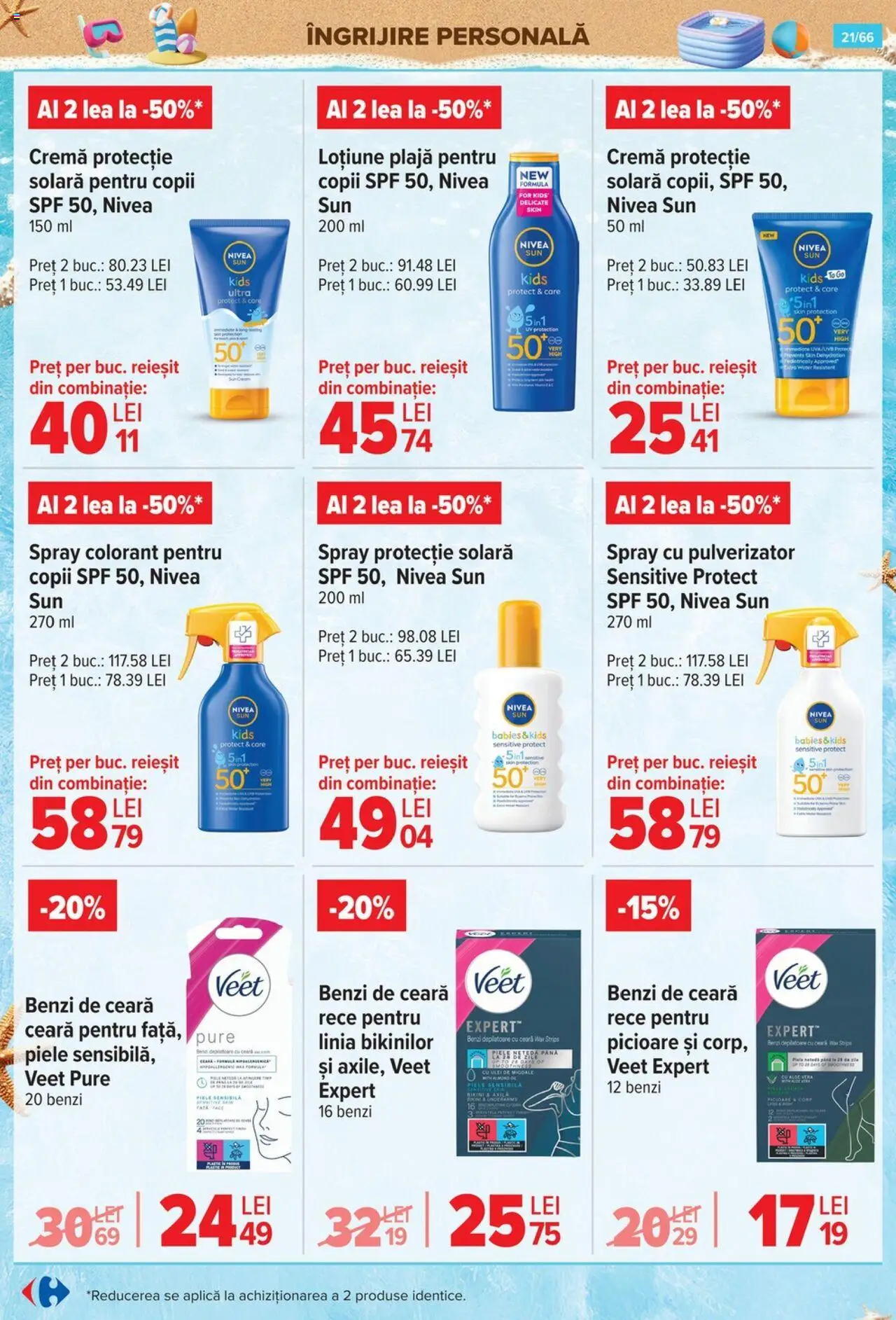 Catalog Carrefour 18 - 30 Iunie 2025 | Pagina 21 | Produse: Pară, Aloe vera, Cremă, Benzi depilatoare