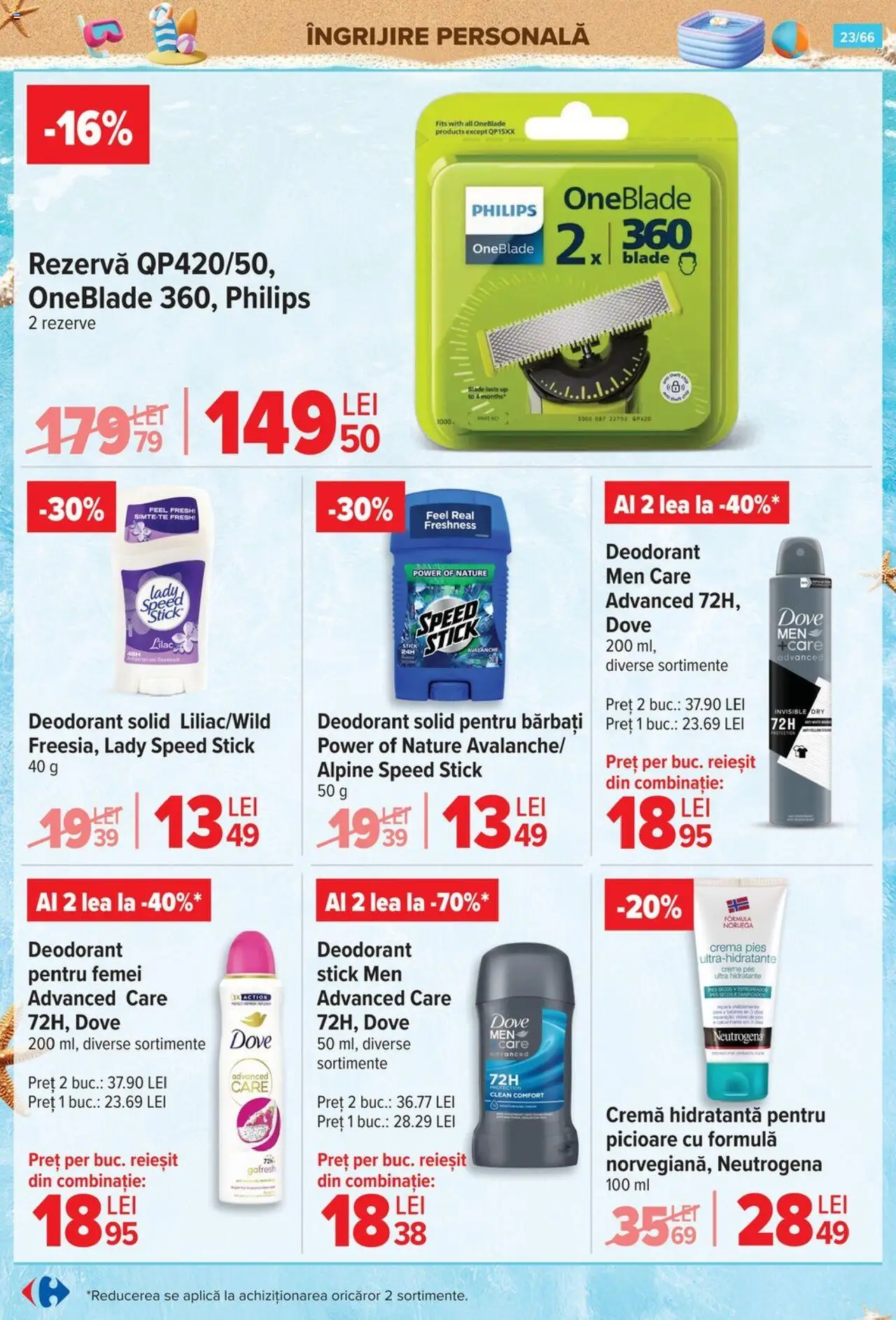 Catalog Carrefour 18 - 30 Iunie 2025 | Pagina 23 | Produse: Enginar, Pomelo, Cremă, Deodorant