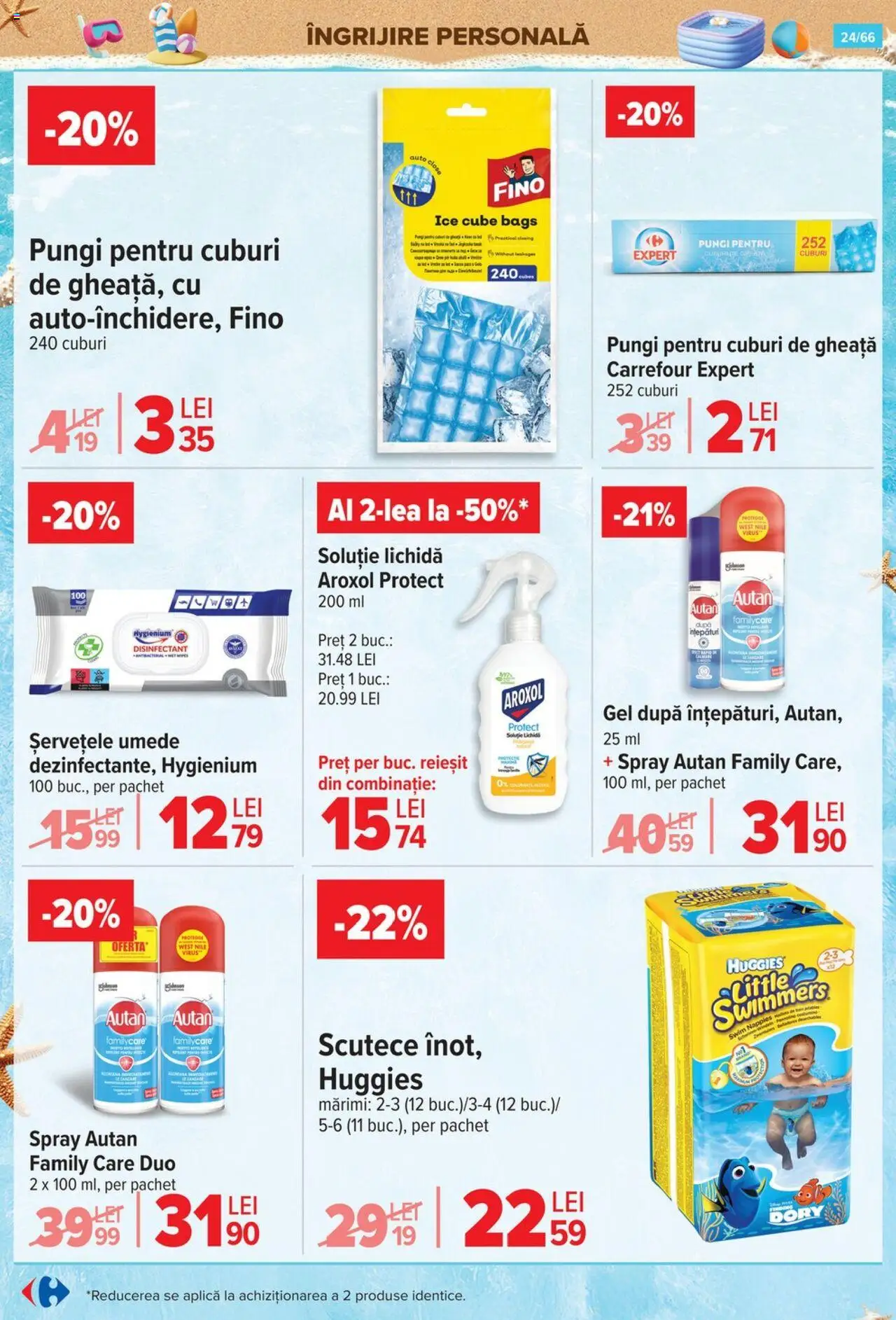 Catalog Carrefour 18 - 30 Iunie 2025 | Pagina 24 | Produse: Șervețele umede, Scutece