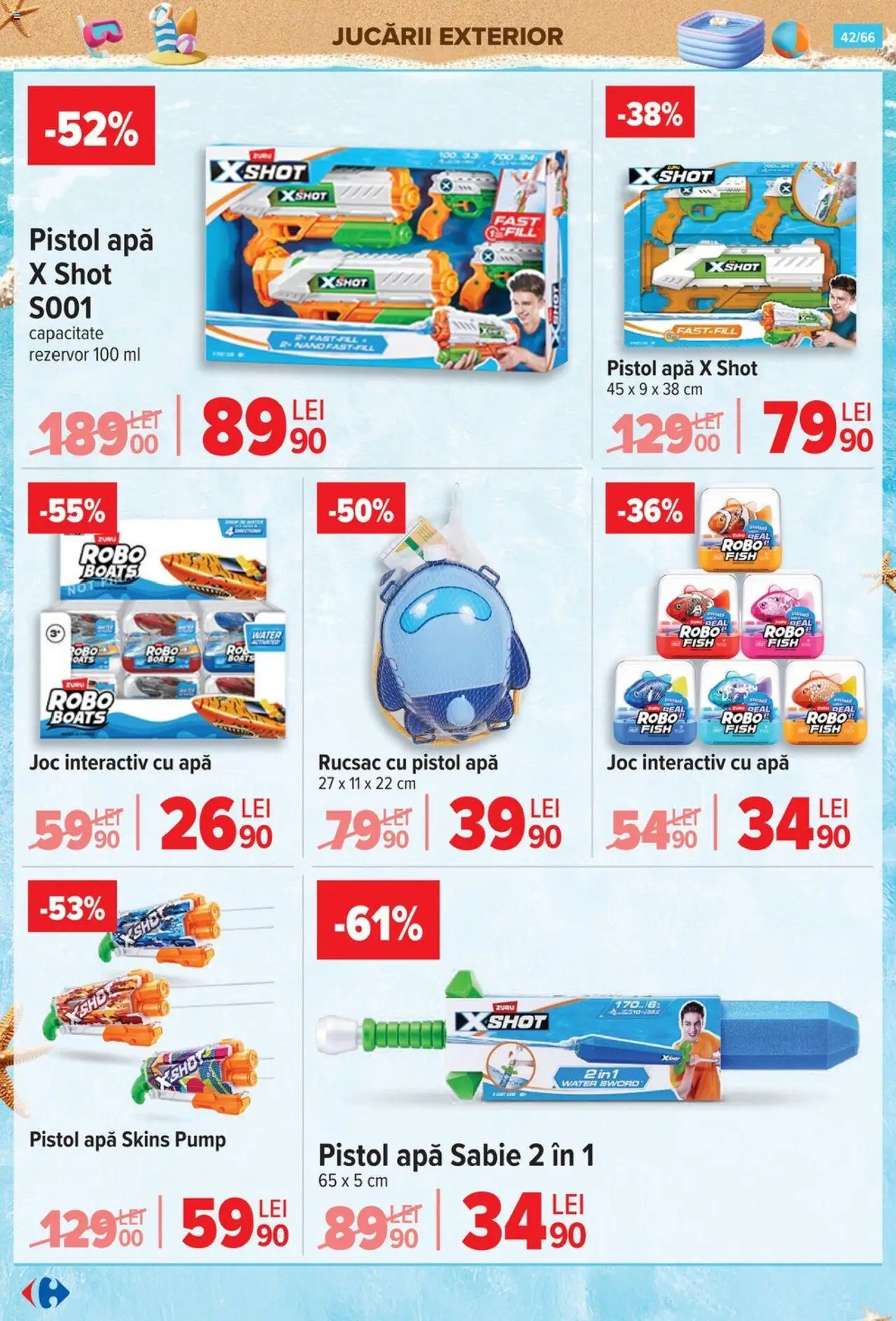 Catalog Carrefour 18 - 30 Iunie 2025 | Pagina 42 | Produse: Joc, Apă, Rucsac