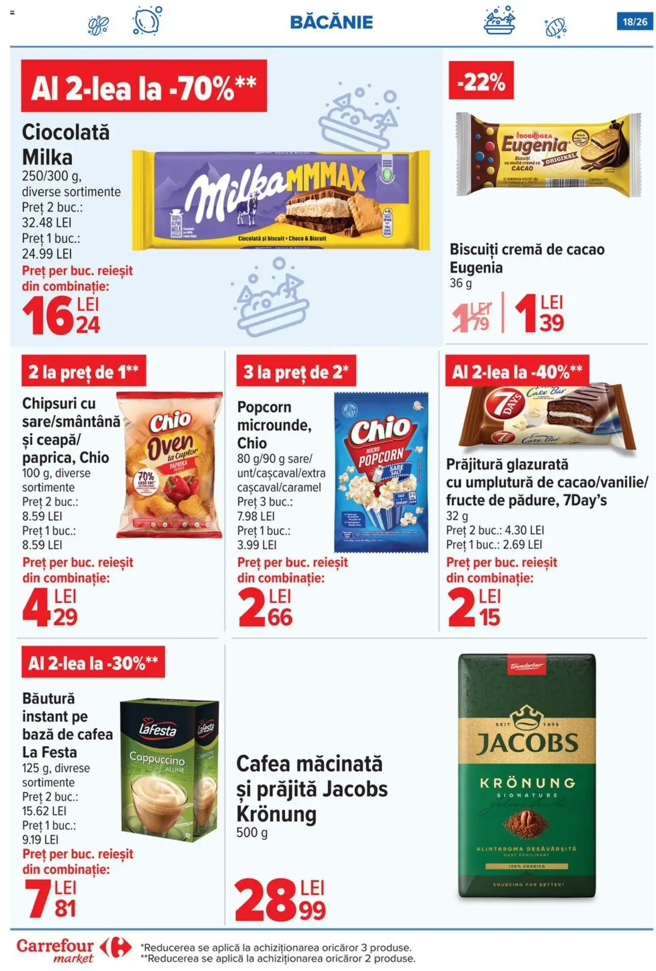 Catalog Carrefour 18 - 23 Iunie 2025 | Pagina 18 | Produse: Köpek çiti, Cremă, Cacao, Fructe