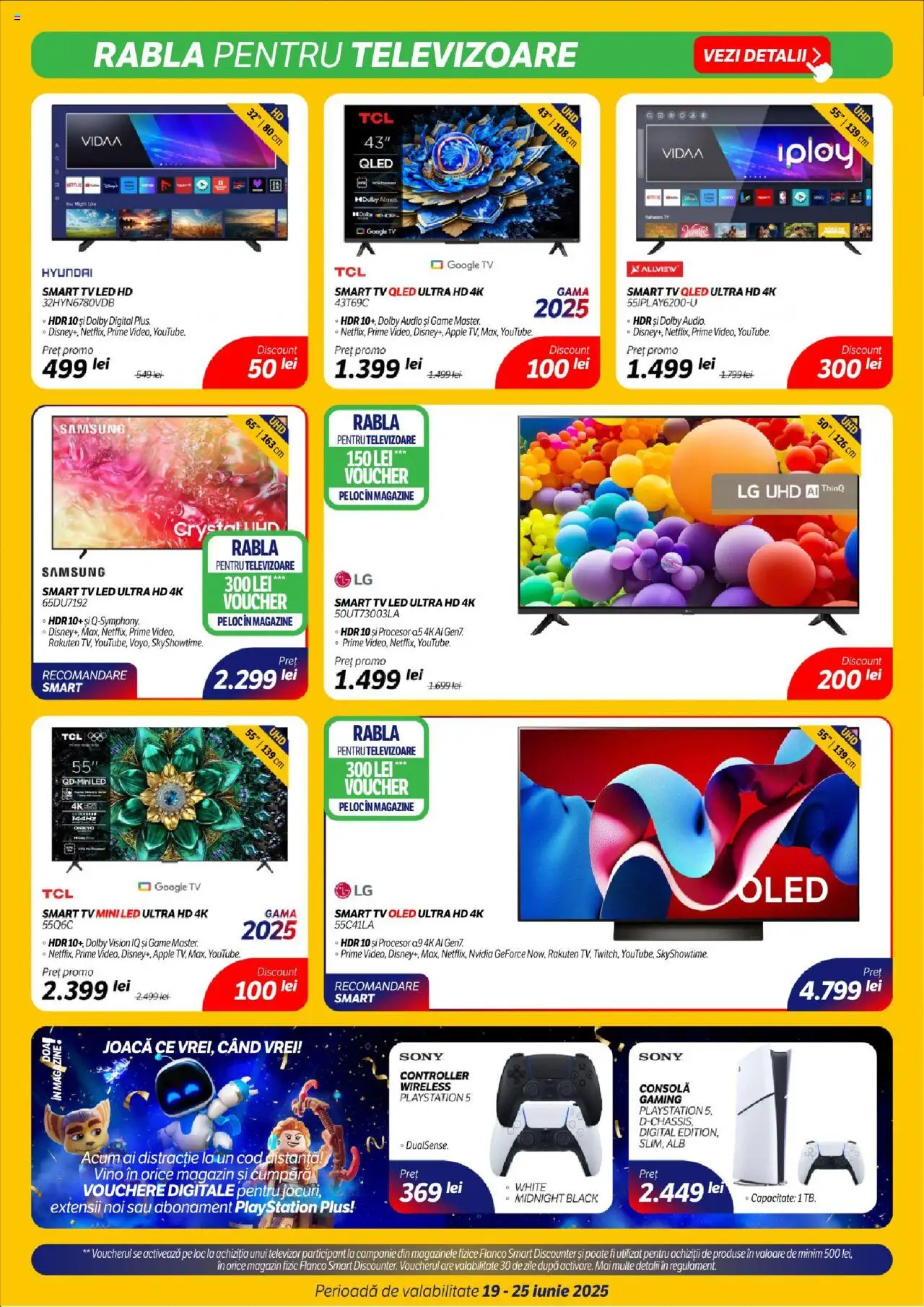 Catalog Flanco 19 - 24 Iunie 2025 | Pagina 3 | Produse: Televizor, Audio, Playstation, Babak