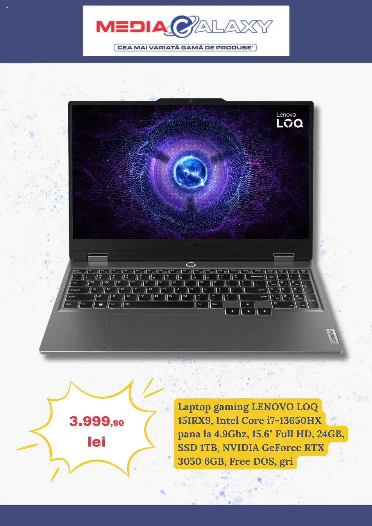 Catalog Media Galaxy 19 - 24 Iunie 2025 | Pagina 3 | Produse: Laptop