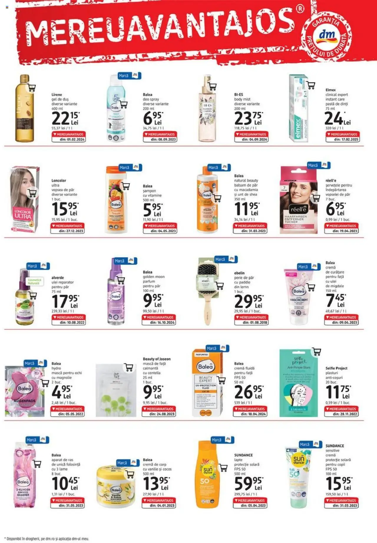 Catalog DM Drogerie Markt 19 Iunie - 14 Iulie 2025 | Pagina 2 | Produse: Plasturi, Șampon, Balsam de păr, Unt