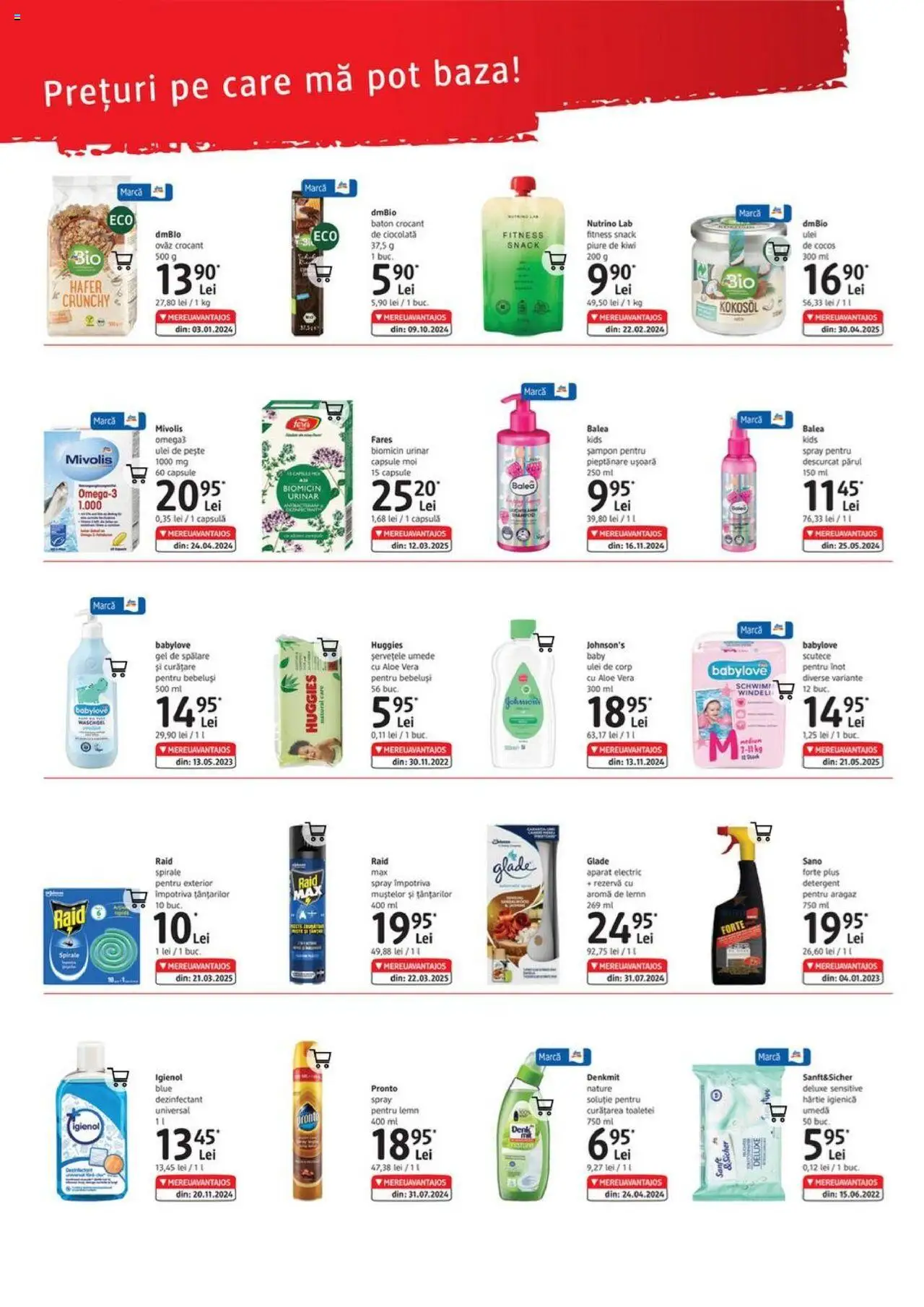 Catalog DM Drogerie Markt 19 Iunie - 14 Iulie 2025 | Pagina 3 | Produse: Aloe vera, Șampon, Pește, Șervețele umede