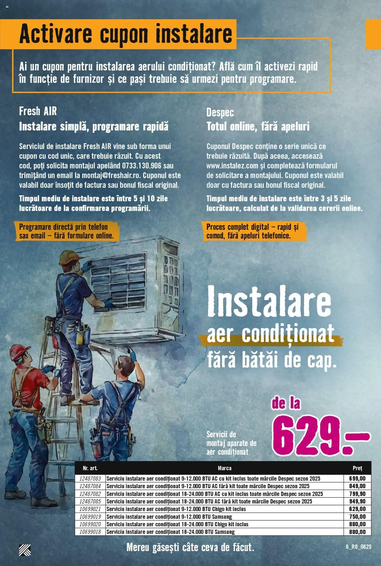 Catalog Hornbach 20 Iunie - 18 Iulie 2025 | Pagina 6 | Produse: Telefon, Aer Condiționat