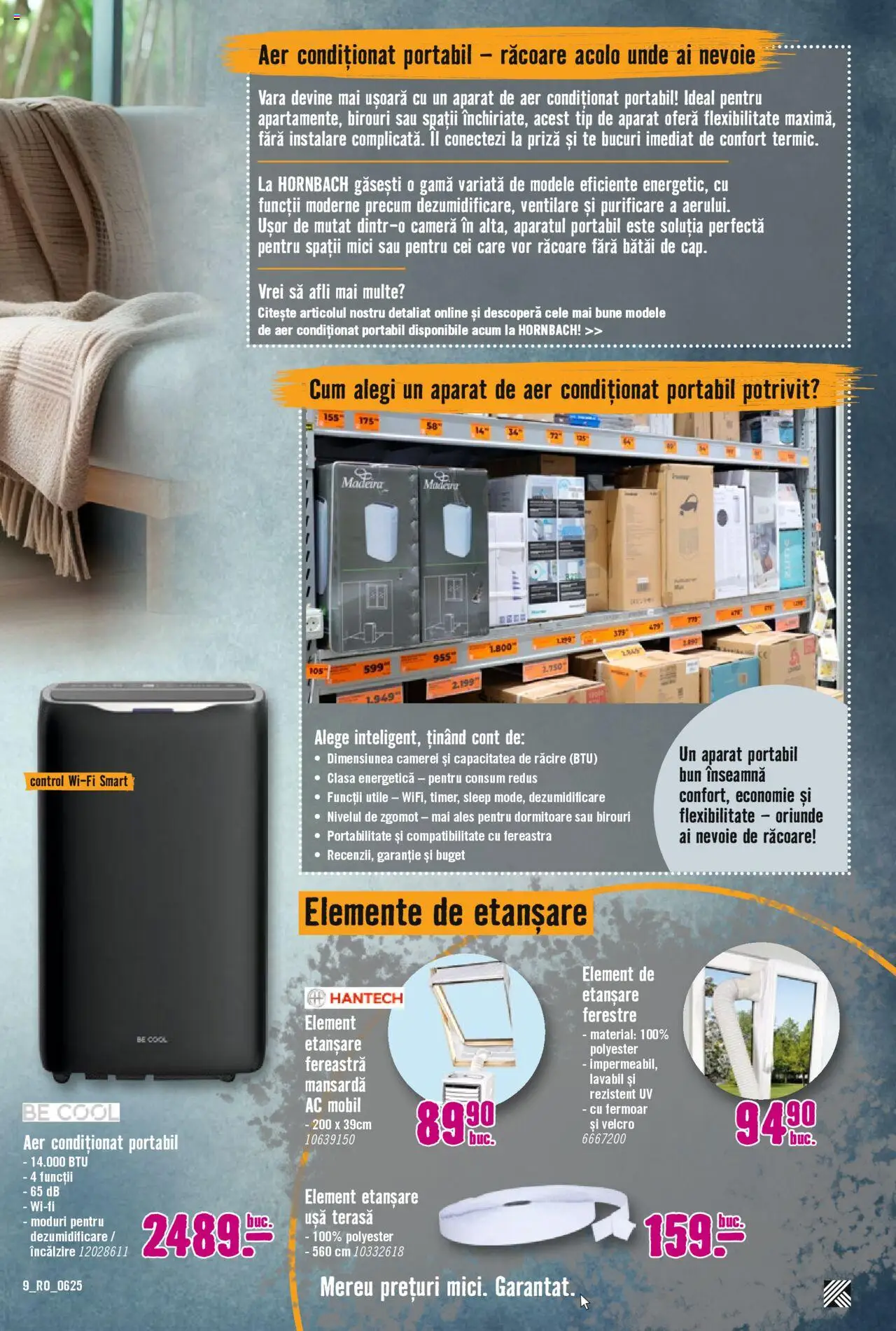 Catalog Hornbach 20 Iunie - 18 Iulie 2025 | Pagina 9 | Produse: Cameră, Aer Condiționat, Priză, Mici
