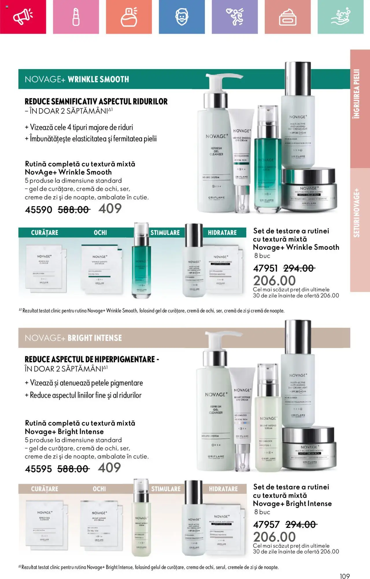 Catalog Oriflame 27 Iulie - 18 August 2025 | Pagina 109 | Produse: Cremă de zi, Cremă