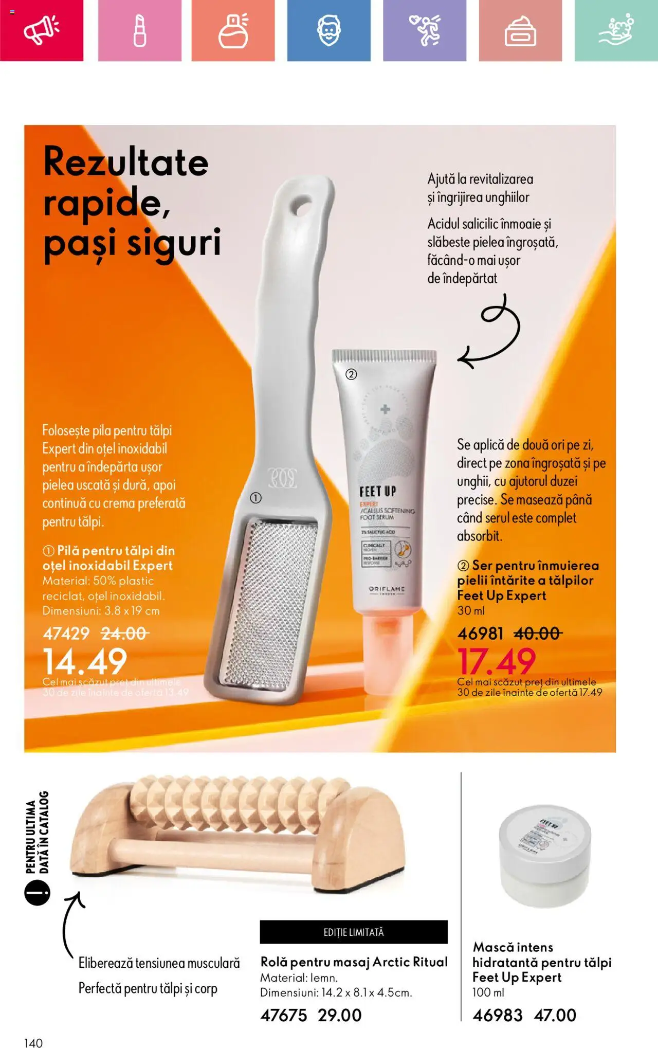 Catalog Oriflame 27 Iulie - 18 August 2025 | Pagina 140 | Produse: Serum, Cremă