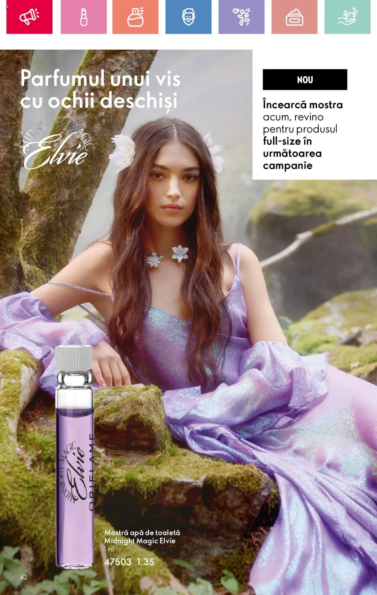 Catalog Oriflame 27 Iulie - 18 August 2025 | Pagina 42 | Produse: Toaletă, Apă de toaletă, Apă
