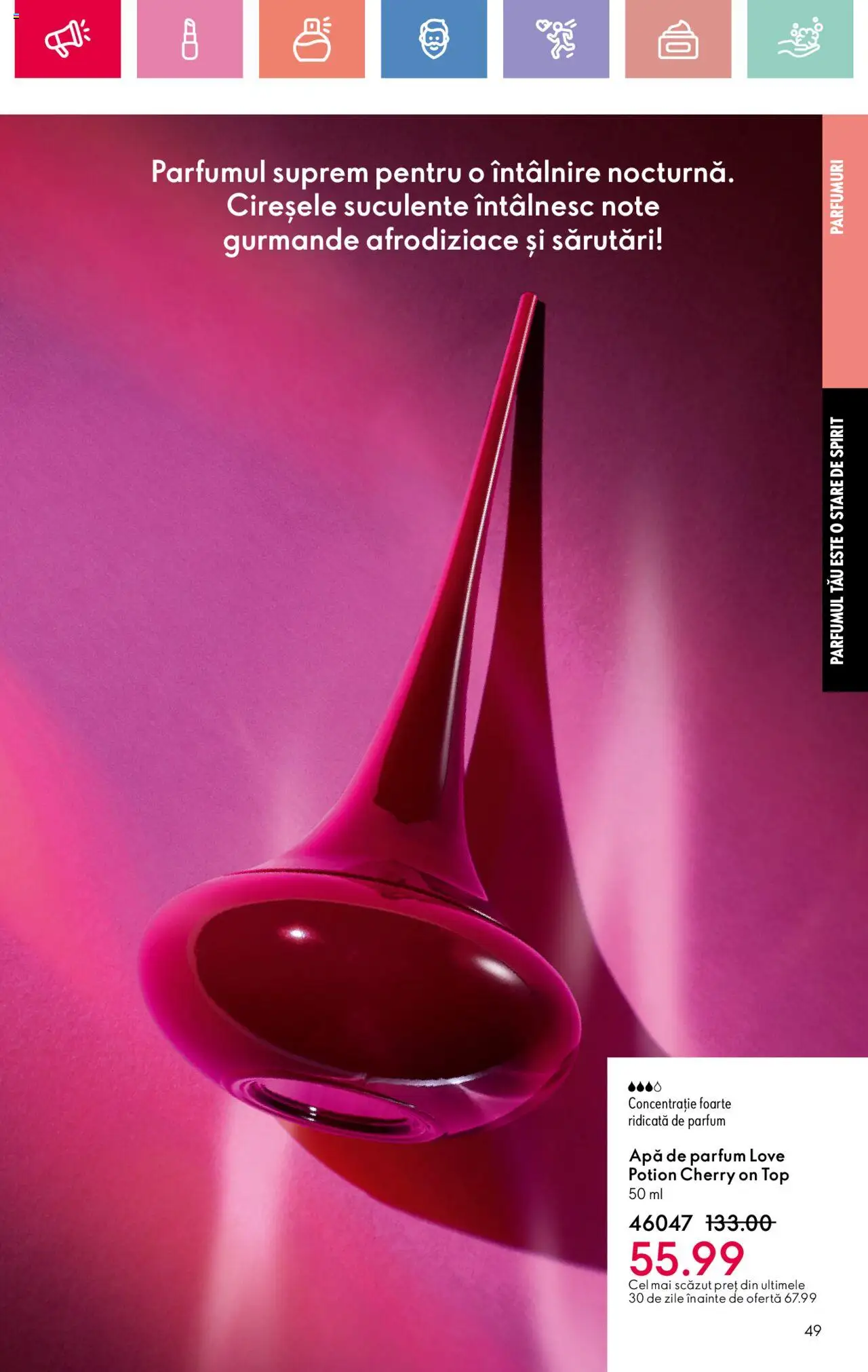 Catalog Oriflame 27 Iulie - 18 August 2025 | Pagina 49 | Produse: Apă de parfum, Top, Parfum, Apă