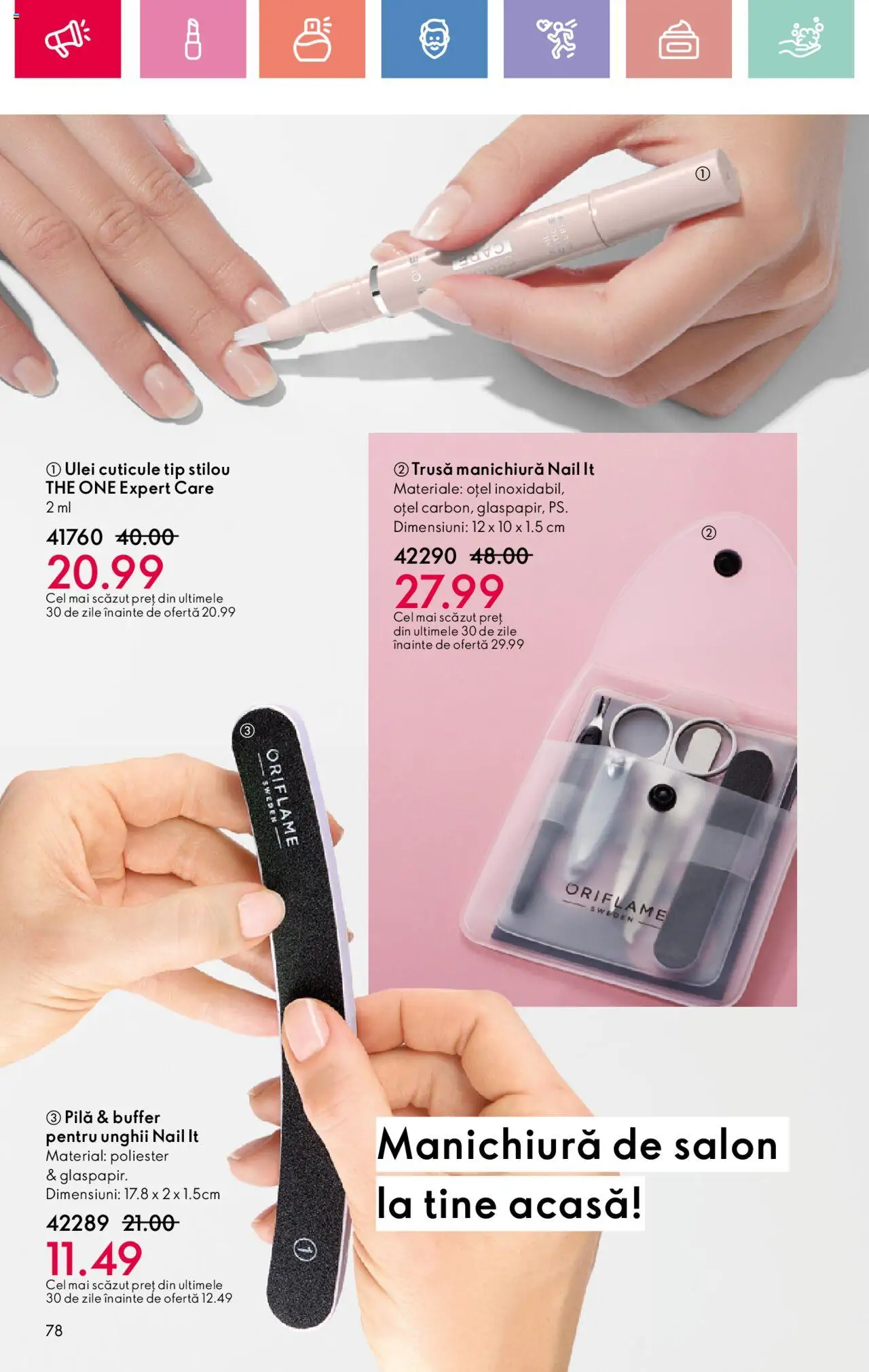 Catalog Oriflame 27 Iulie - 18 August 2025 | Pagina 78 | Produse: Ulei