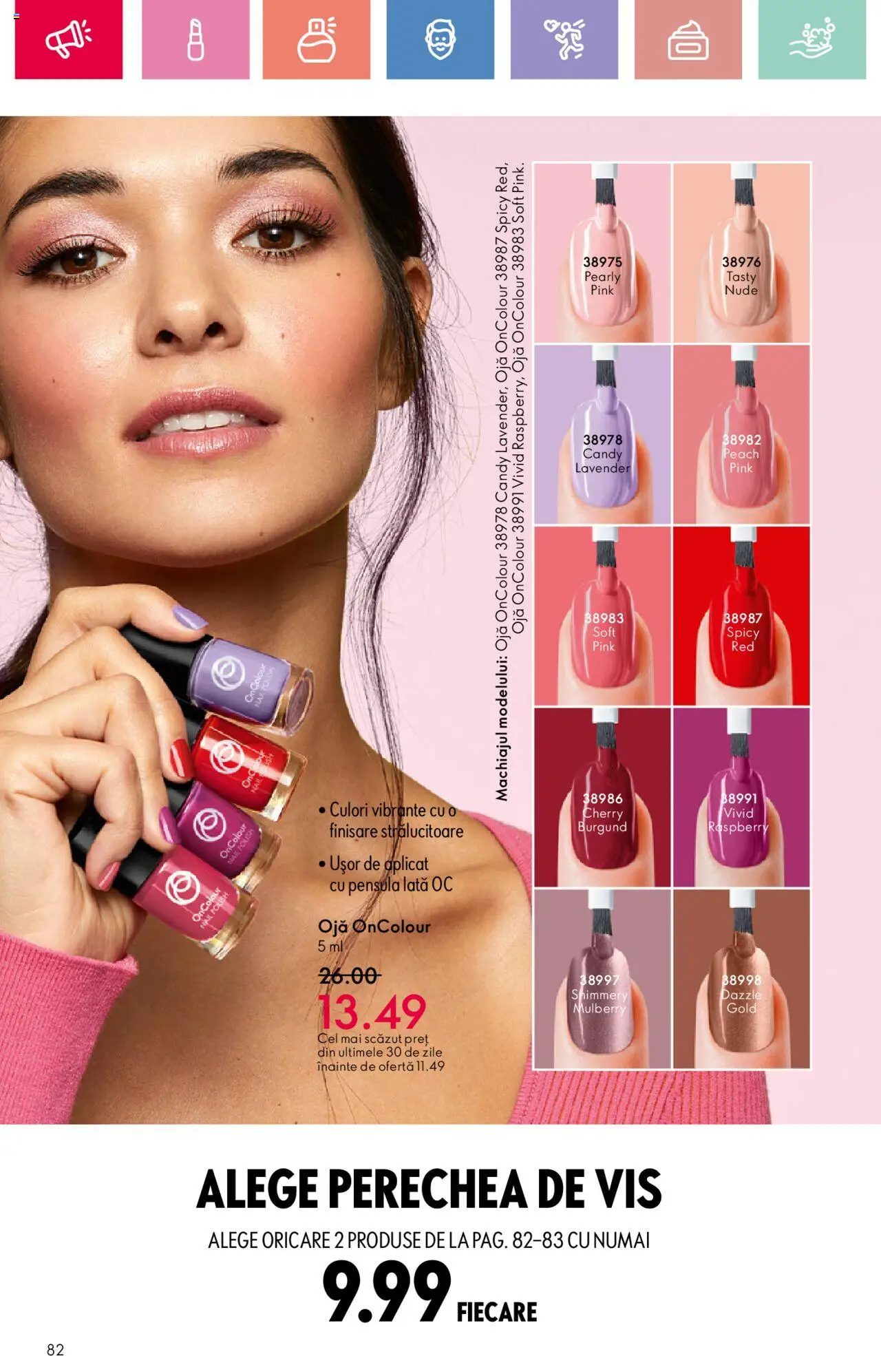 Catalog Oriflame 27 Iulie - 18 August 2025 | Pagina 82 | Produse: Ojă