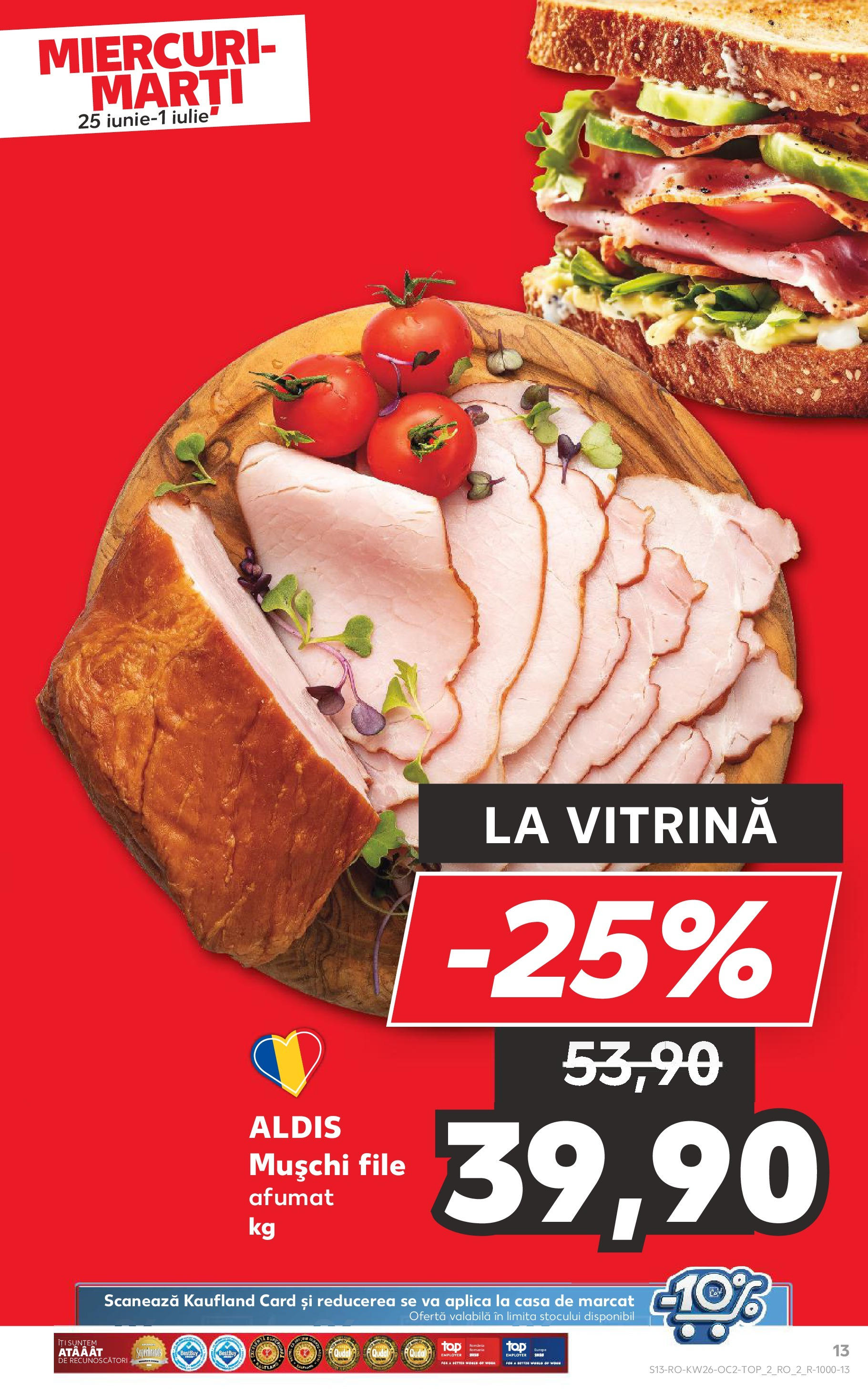 Catalog Kaufland 25 - 30 Iunie 2025 | Pagina 13 | Produse: Vitrină