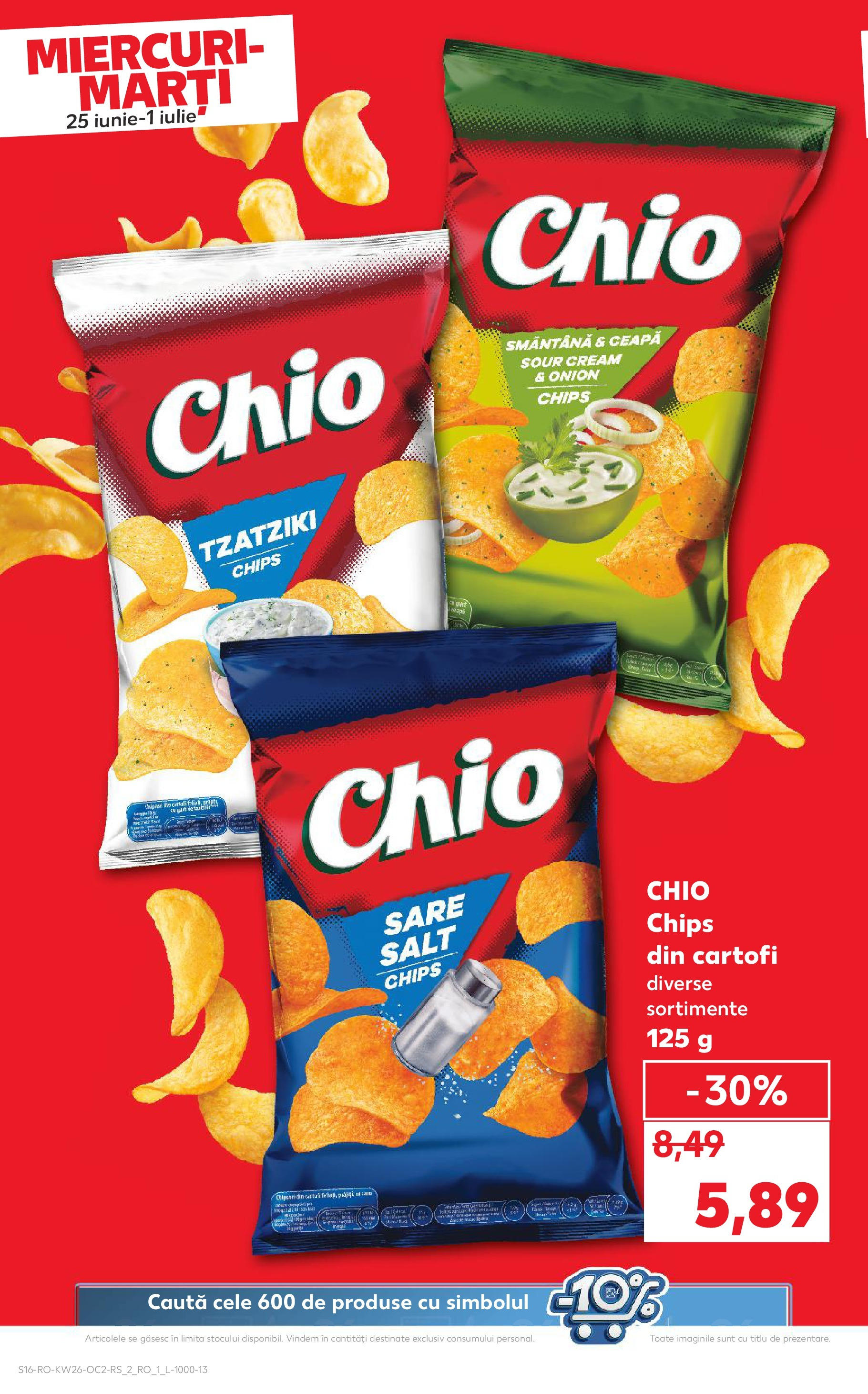 Catalog Kaufland 25 - 30 Iunie 2025 | Pagina 16 | Produse: Smântână, Cartofi, Ceapă, Sare