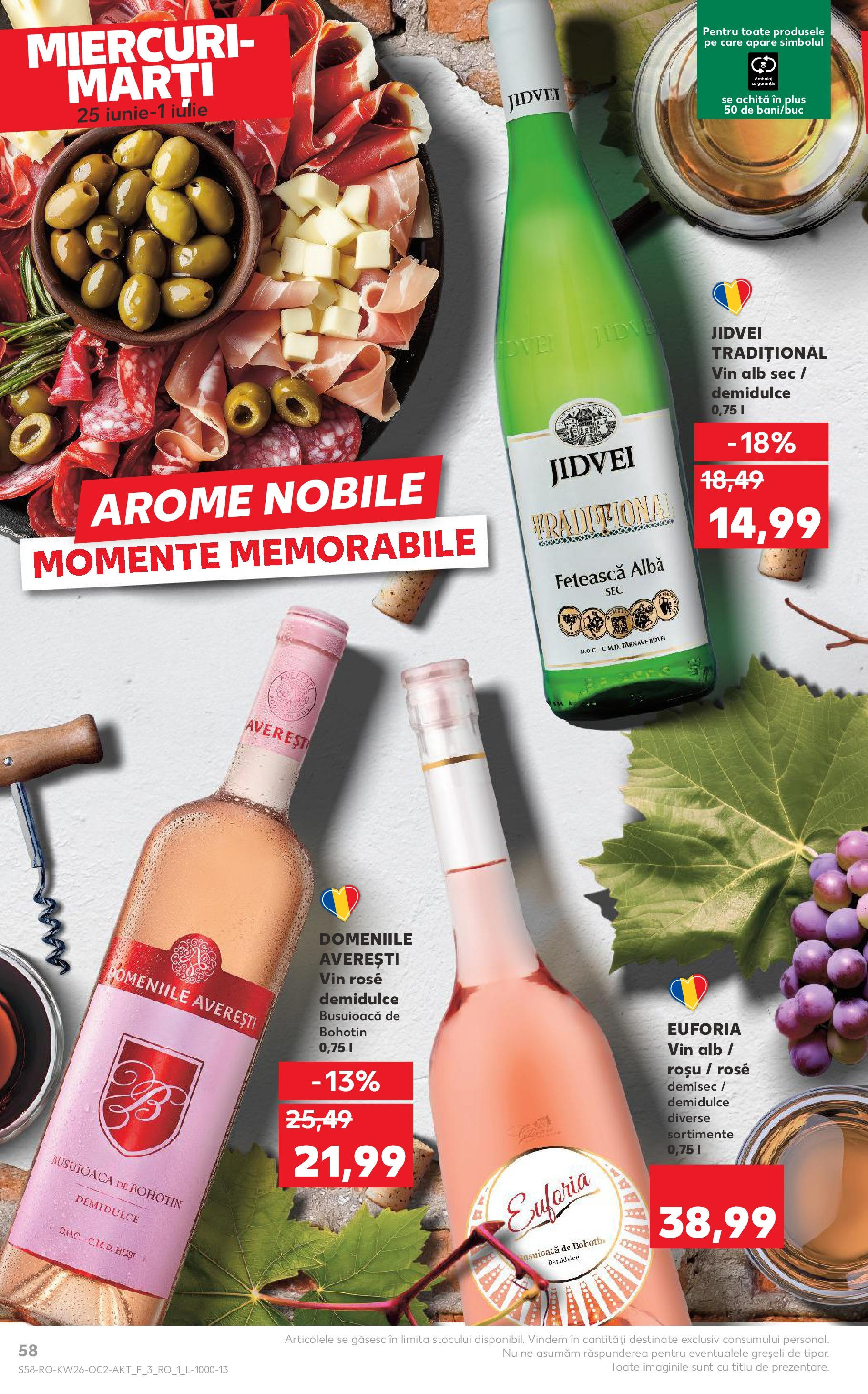 Catalog Kaufland 25 - 30 Iunie 2025 | Pagina 58 | Produse: Vin