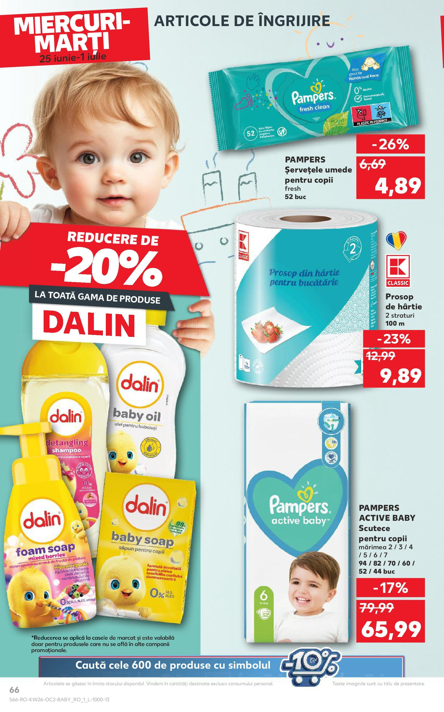 Catalog Kaufland 25 - 30 Iunie 2025 | Pagina 66 | Produse: Pirinç gevreği, Săpun, Scutece, Fructe
