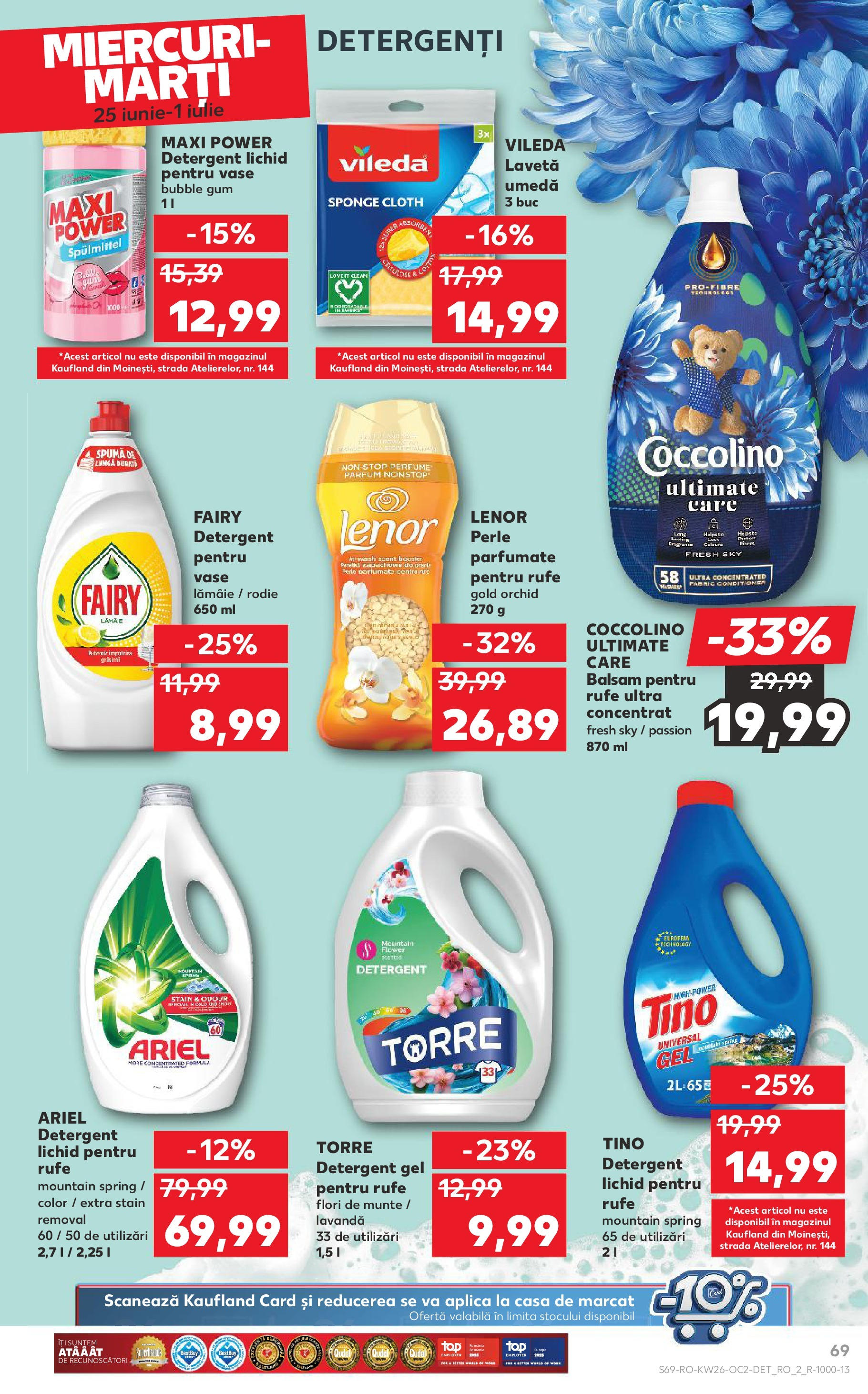 Catalog Kaufland 25 - 30 Iunie 2025 | Pagina 69 | Produse: Pomelo, Parfum, Detergent, Lămâie