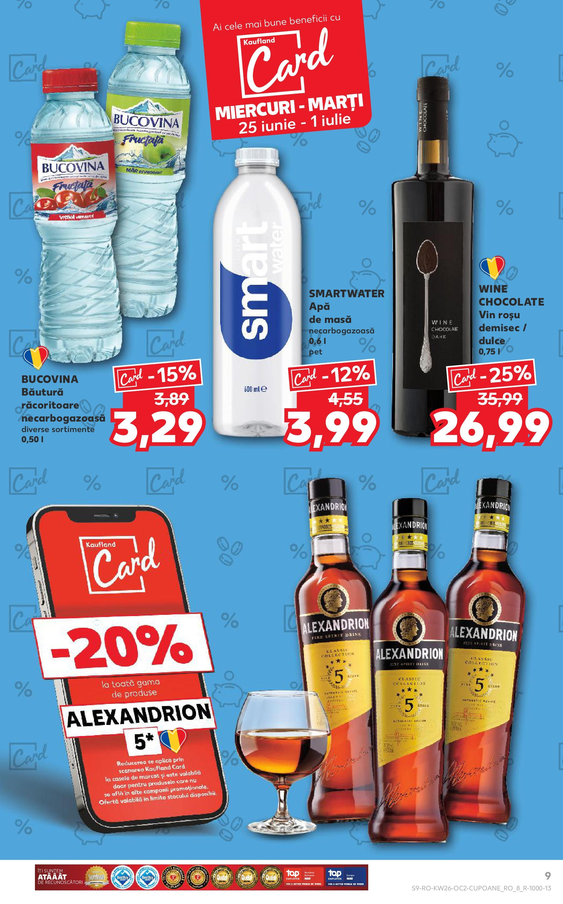 Catalog Kaufland 25 - 30 Iunie 2025 | Pagina 9 | Produse: Masă, Vin