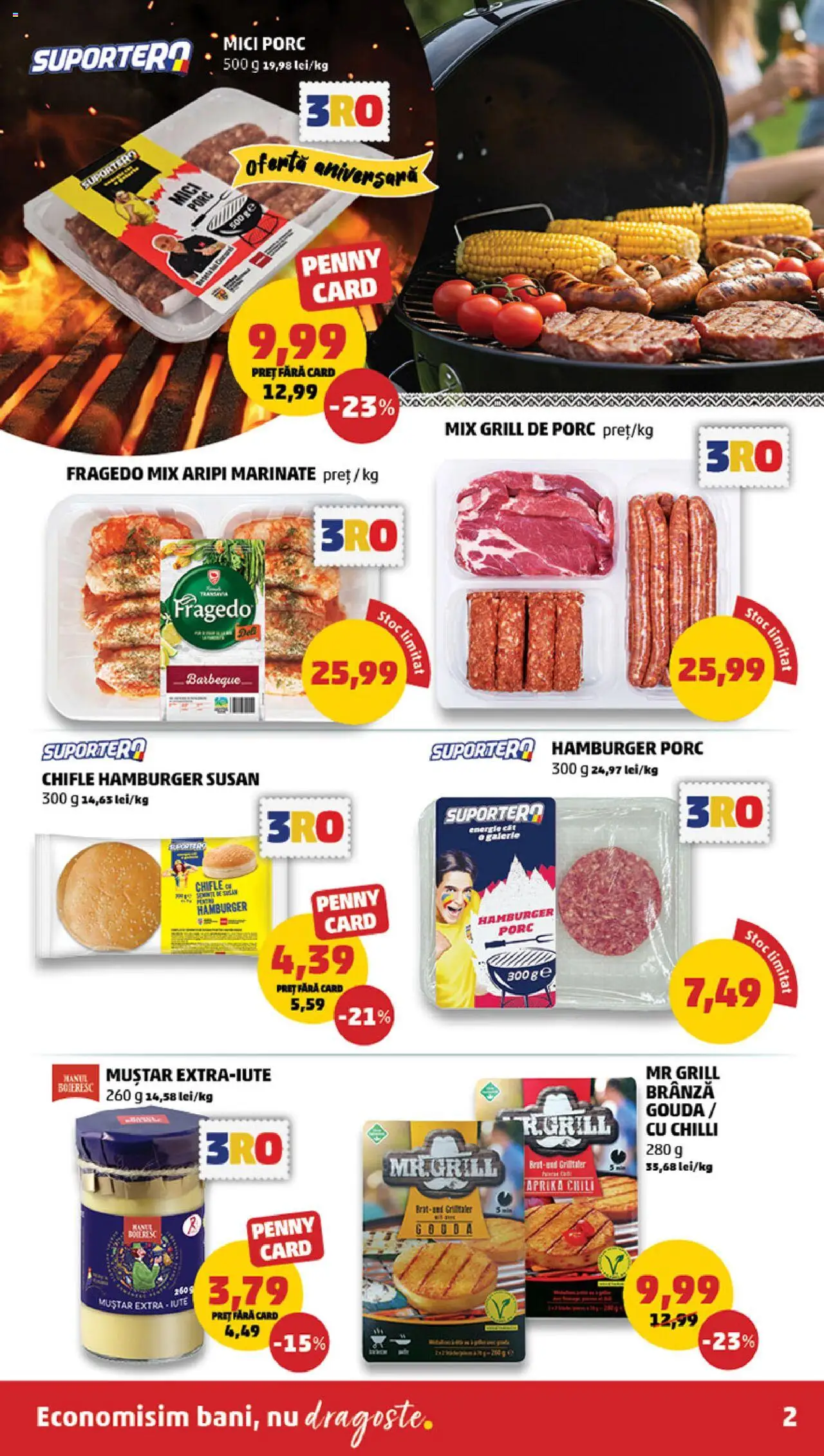 Catalog PENNY Market 25 - 30 Iunie 2025 | Pagina 2 | Produse: Chilli, Grill, Mici, Brânză