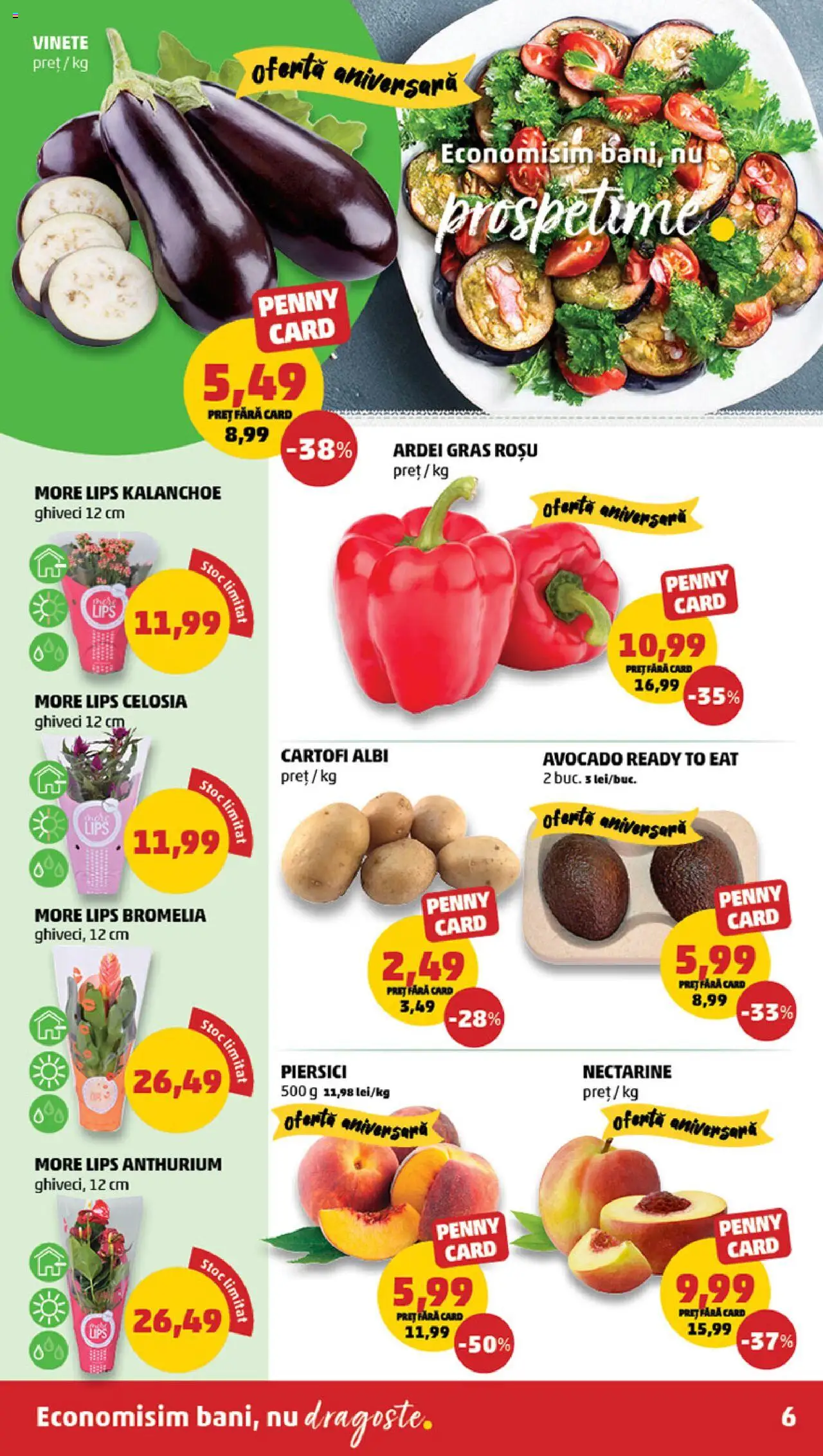 Catalog PENNY Market 25 - 30 Iunie 2025 | Pagina 6 | Produse: Pară, Ardei, Avocado, Cartofi