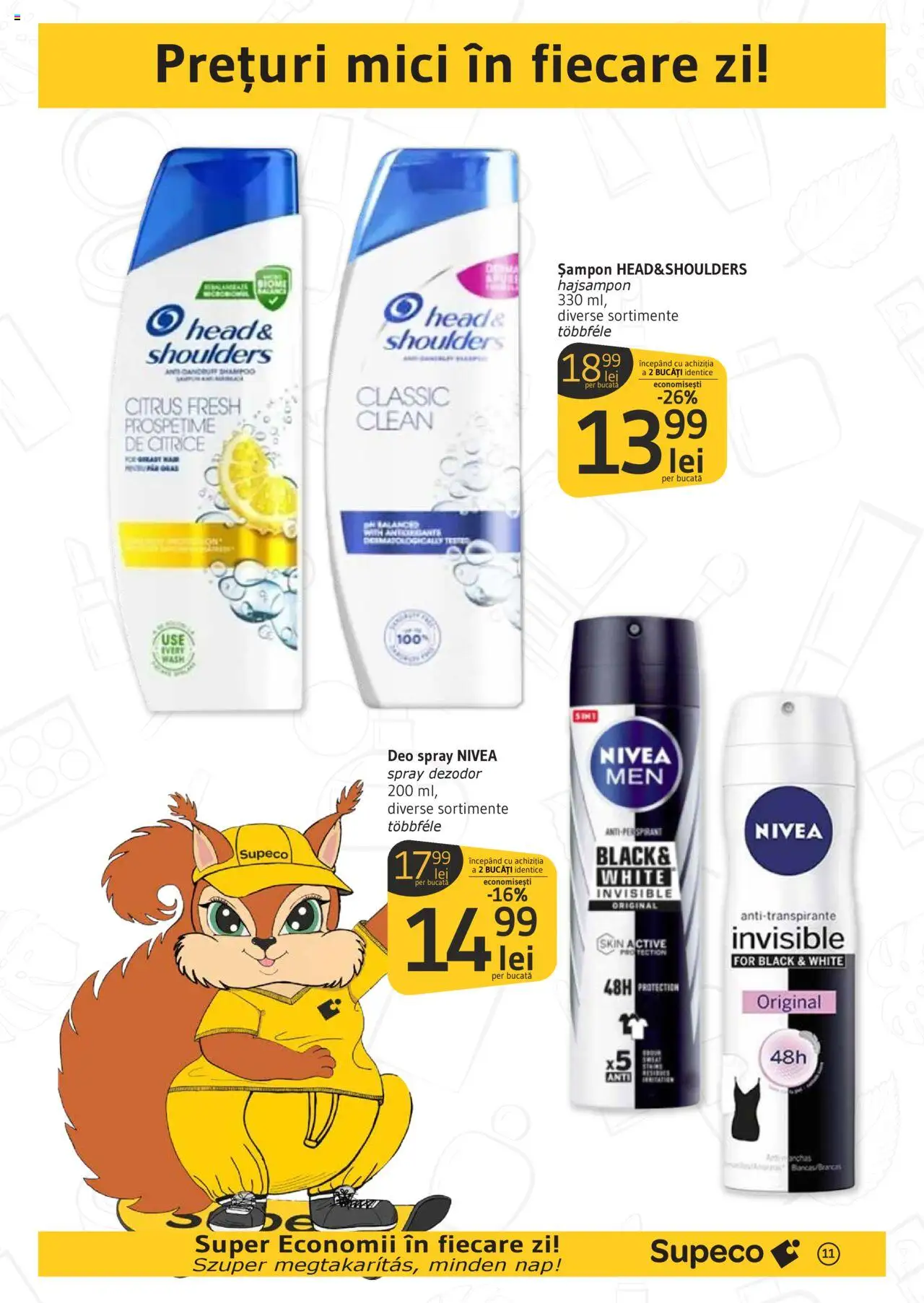 Catalog Supeco 26 Iunie - 8 Iulie 2025 | Pagina 11 | Produse: Pomelo, Mici, Șampon, Antiperspirant