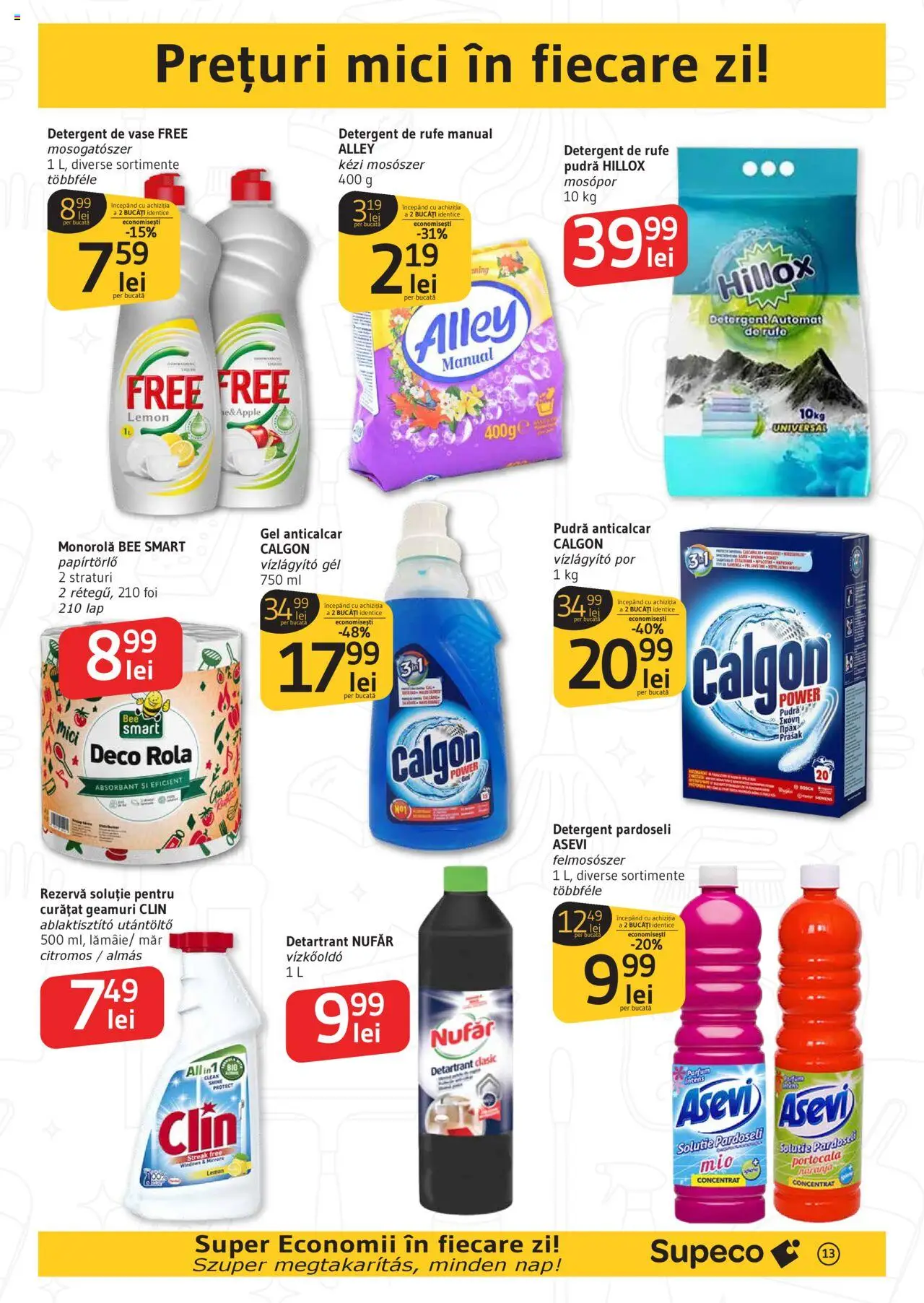 Catalog Supeco 26 Iunie - 8 Iulie 2025 | Pagina 13 | Produse: Pomelo, Kedi Ödül Oyuncakları, Mici, Pudră