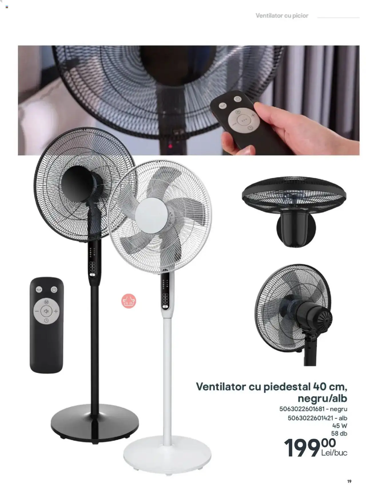 Catalog Brico Depot 27 Iunie - 30 August 2025 | Pagina 19 | Produse: Ventilator, Piedestal