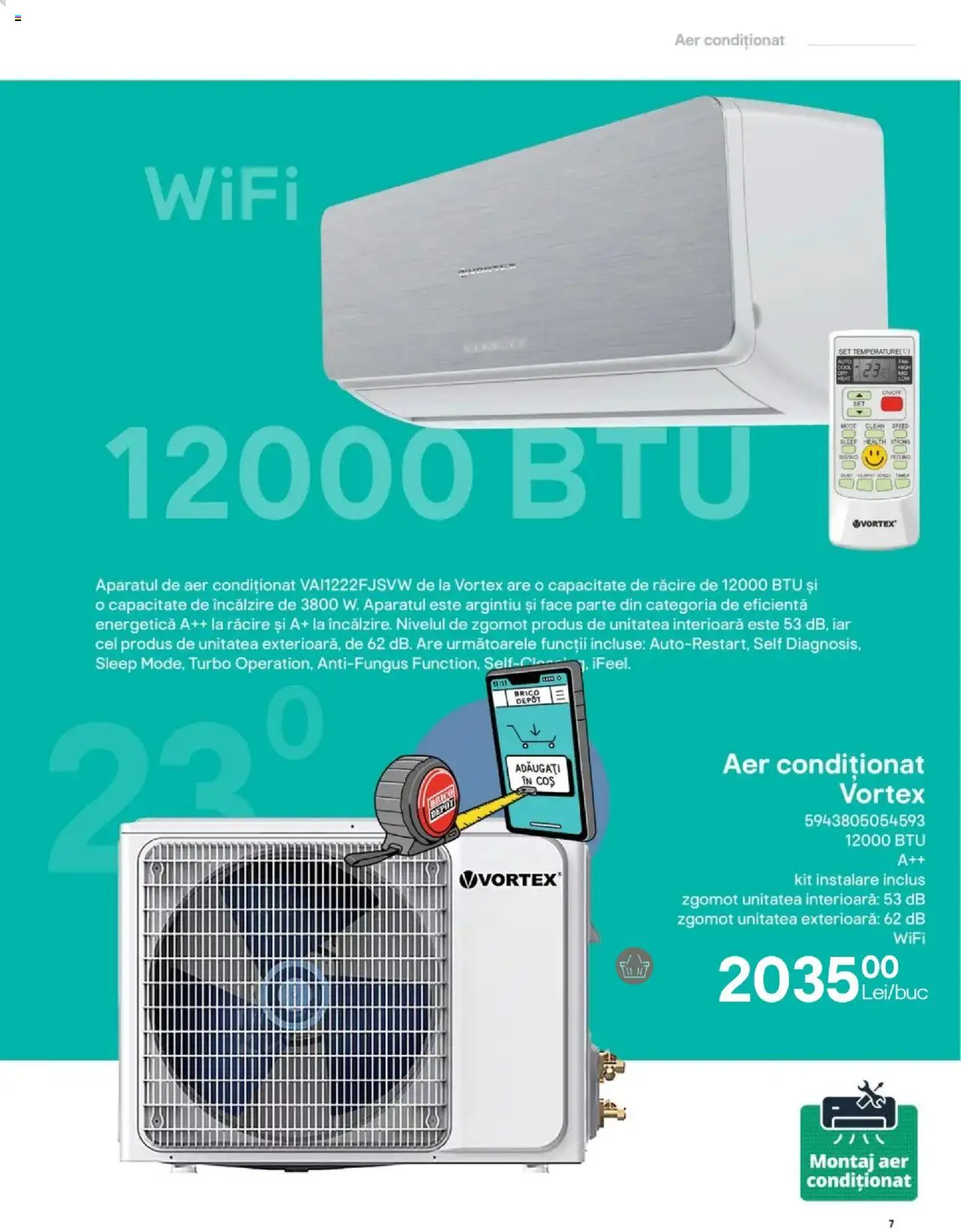 Catalog Brico Depot 27 Iunie - 30 August 2025 | Pagina 7 | Produse: Pomelo, Aer Condiționat