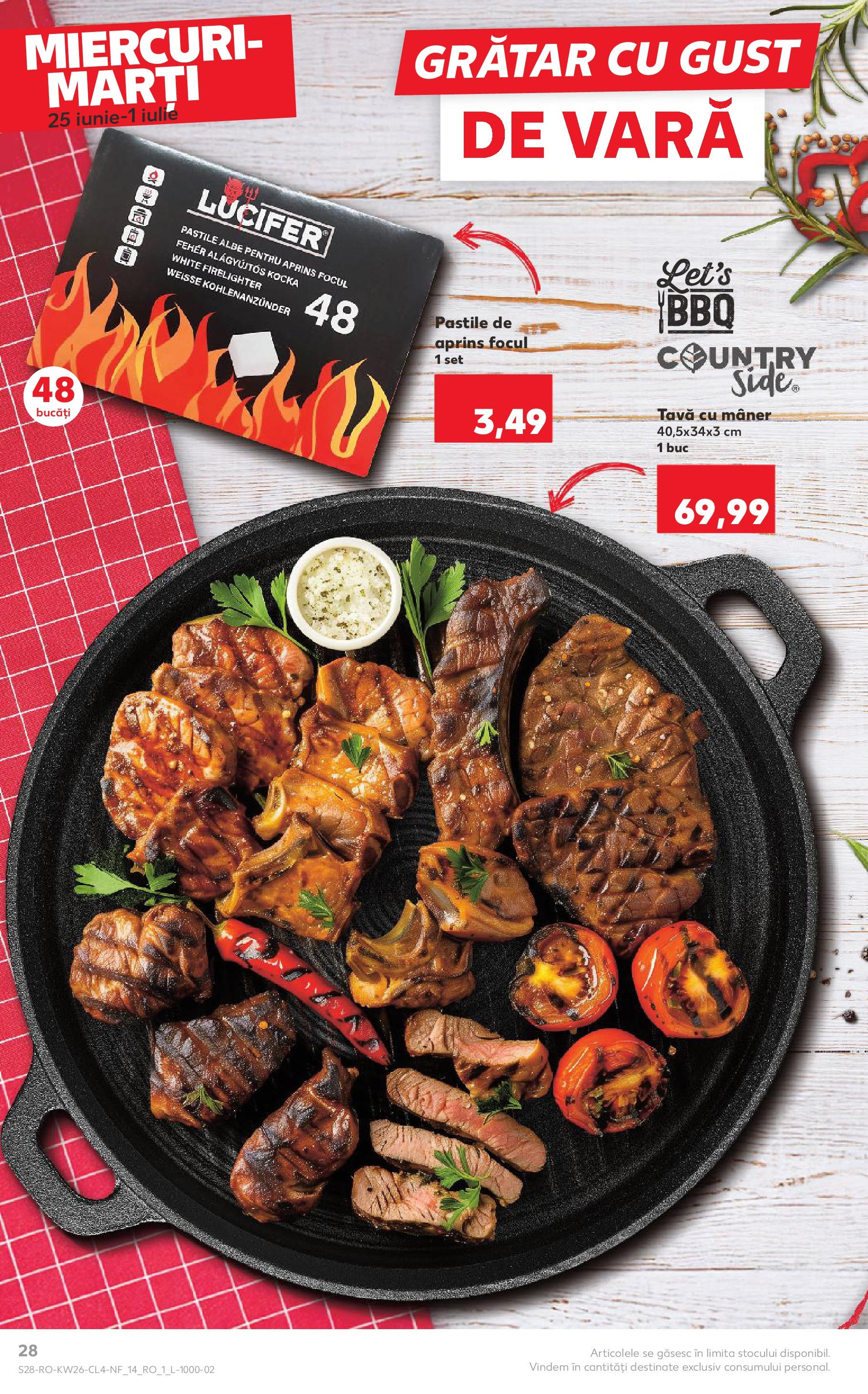 Catalog Kaufland 25 - 30 Iunie 2025 | Pagina 28 | Produse: Grătar, Mâner
