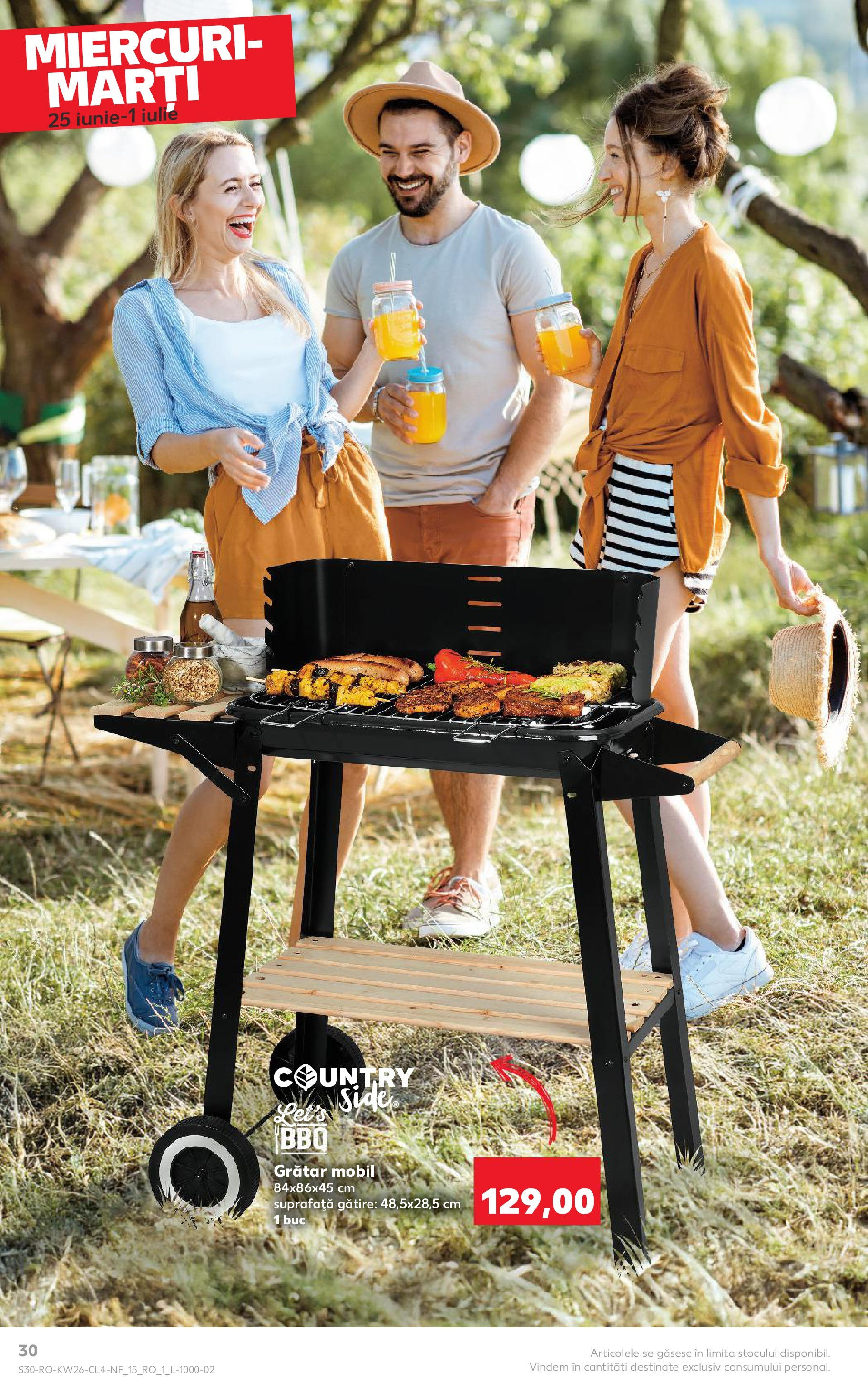Catalog Kaufland 25 - 30 Iunie 2025 | Pagina 30 | Produse: Grătar