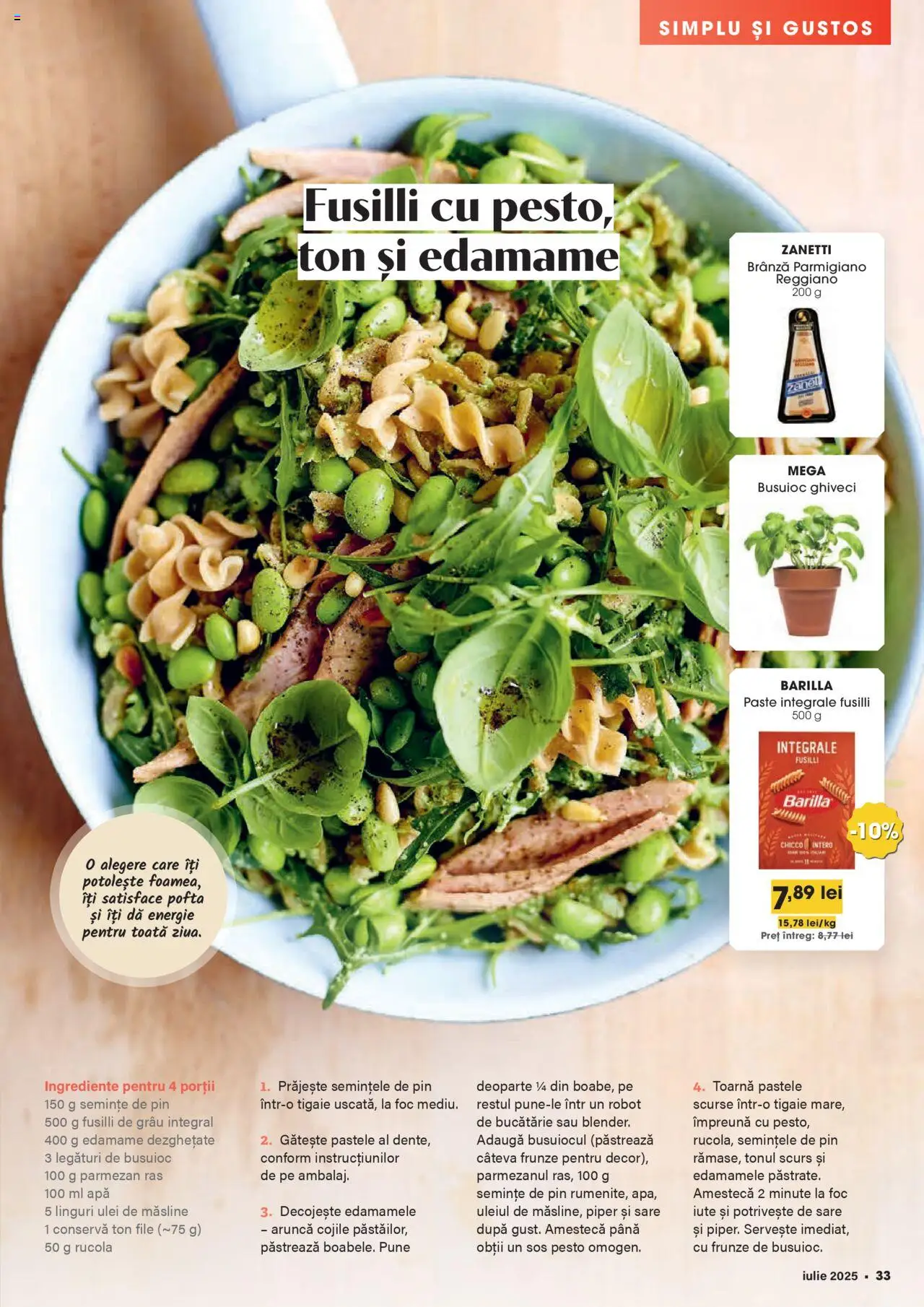 Catalog Mega Image 26 Iunie - 21 Iulie 2025 | Pagina 33 | Produse: Robot, Bucătărie, Sos, Parmezan