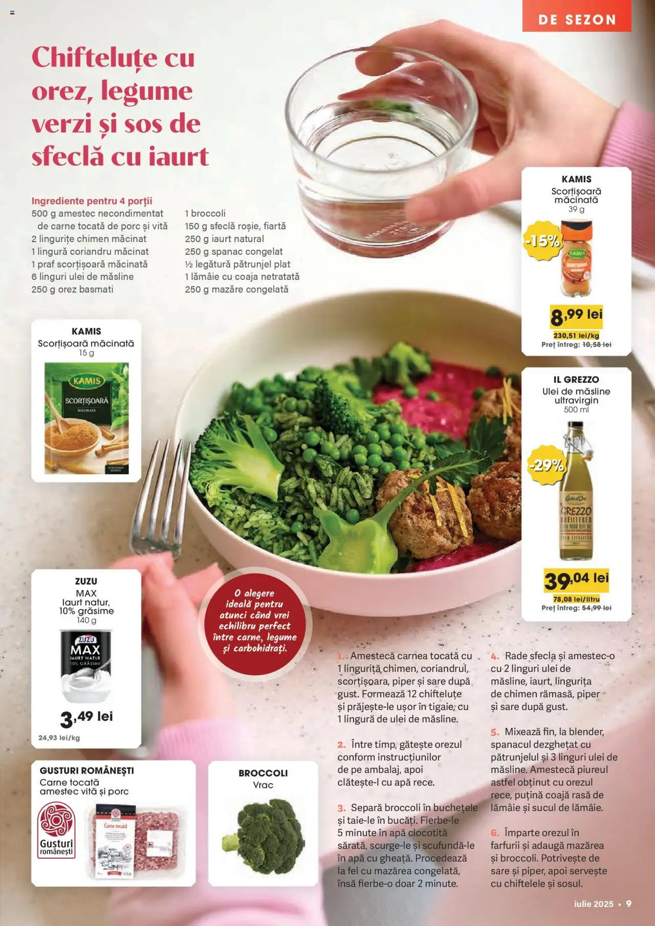 Catalog Mega Image 26 Iunie - 21 Iulie 2025 | Pagina 9 | Produse: Mazăre, Ulei, Lămâie, Sfeclă
