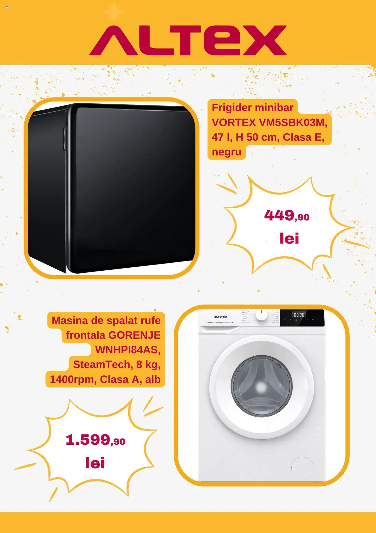 Catalog Altex 26 Iunie - 1 Iulie 2025 | Pagina 6 | Produse: Frigider, Mașină De Spălat