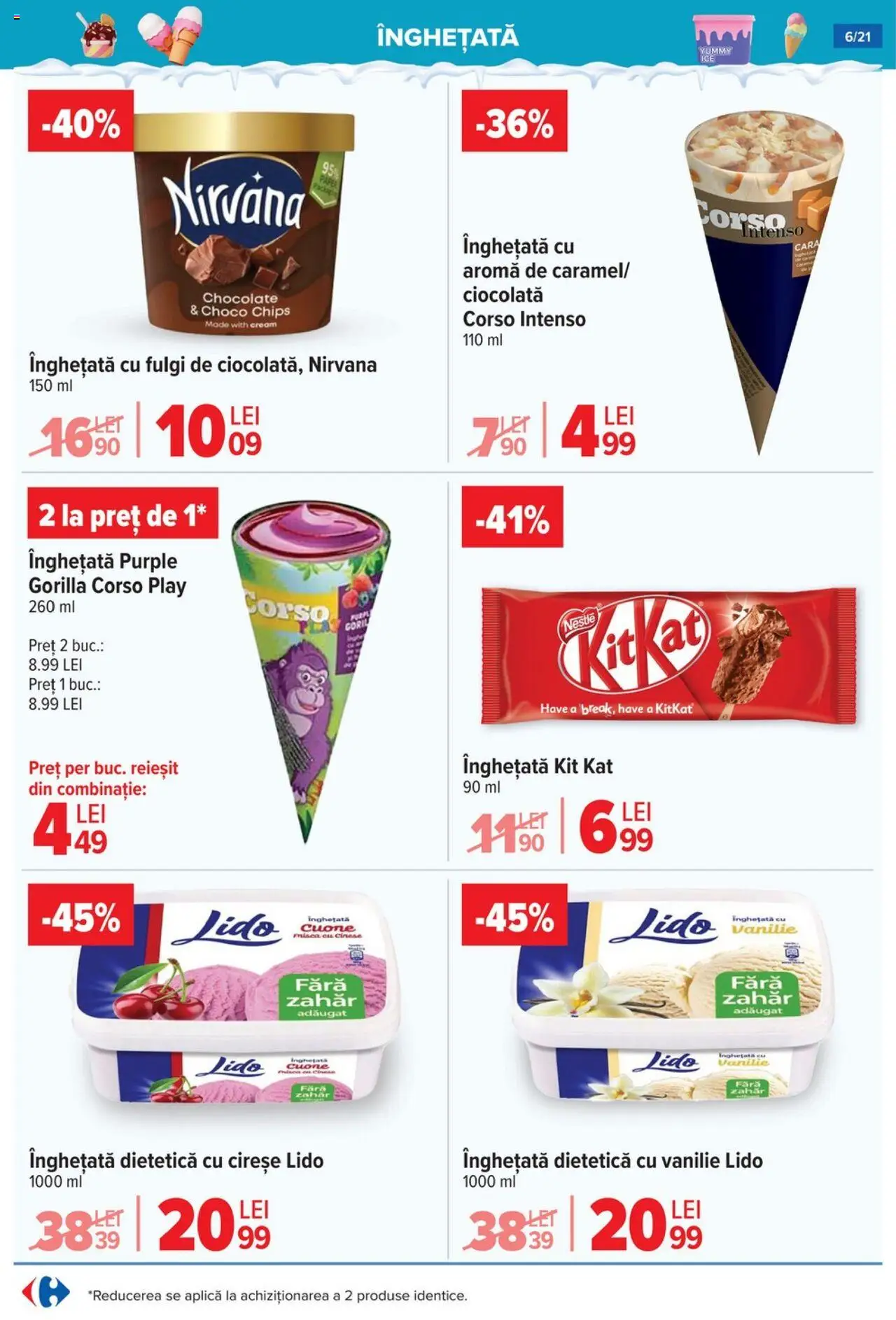 Catalog Carrefour 25 - 30 Iunie 2025 | Pagina 6 | Produse: Ciocolată, Cireșe, Fulgi, Zahăr