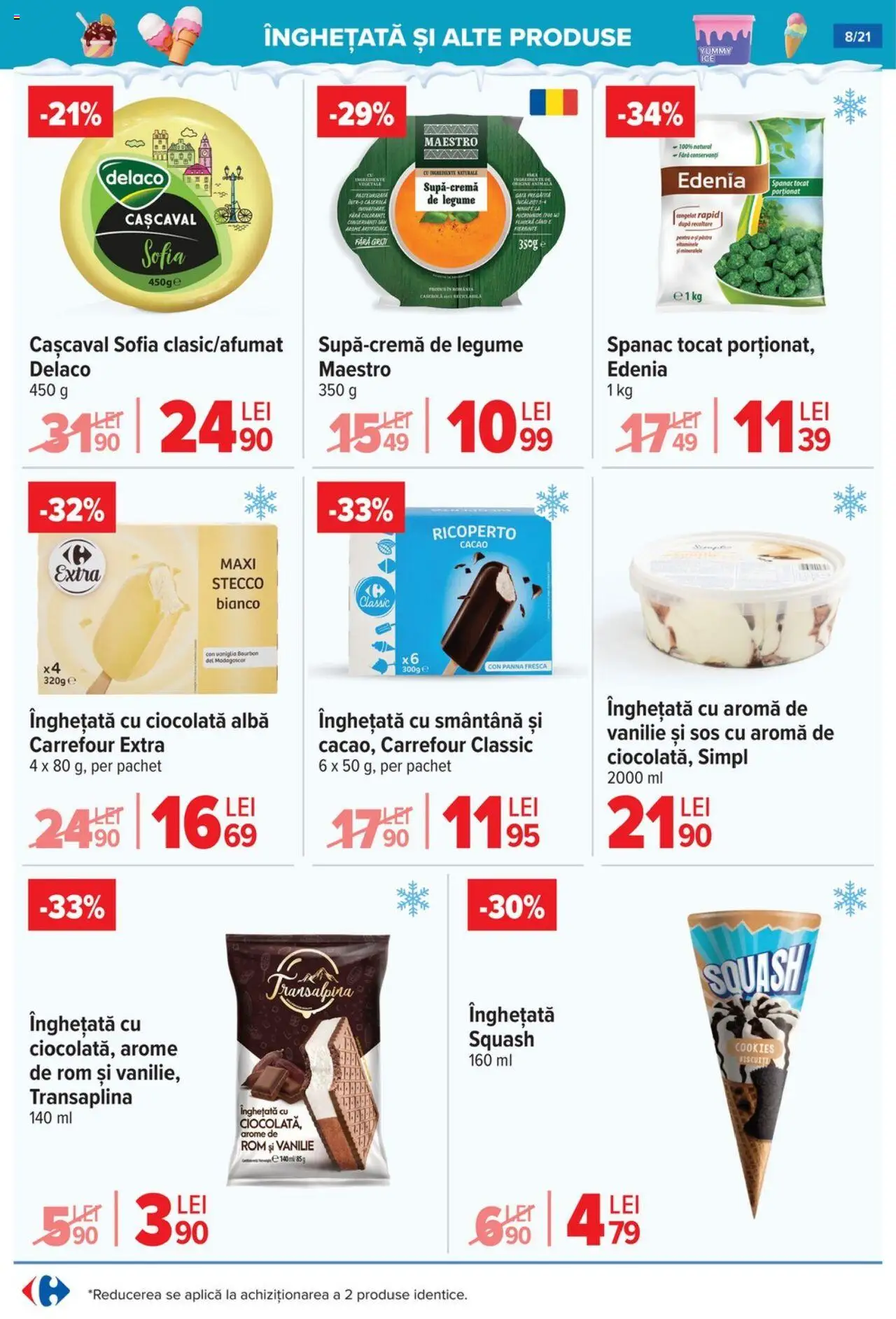 Catalog Carrefour 25 - 30 Iunie 2025 | Pagina 8 | Produse: Light Kedi Konservesi, Rom, Legume, Sos
