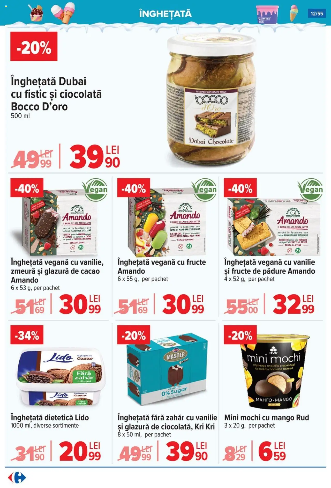 Catalog Carrefour 25 - 30 Iunie 2025 | Pagina 12 | Produse: Ciocolată, Cacao, Fructe, Zahăr