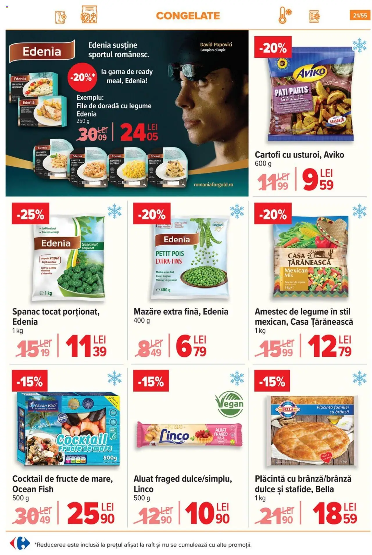 Catalog Carrefour 25 - 30 Iunie 2025 | Pagina 21 | Produse: Raft, Plăcintă, Brânză, Fructe