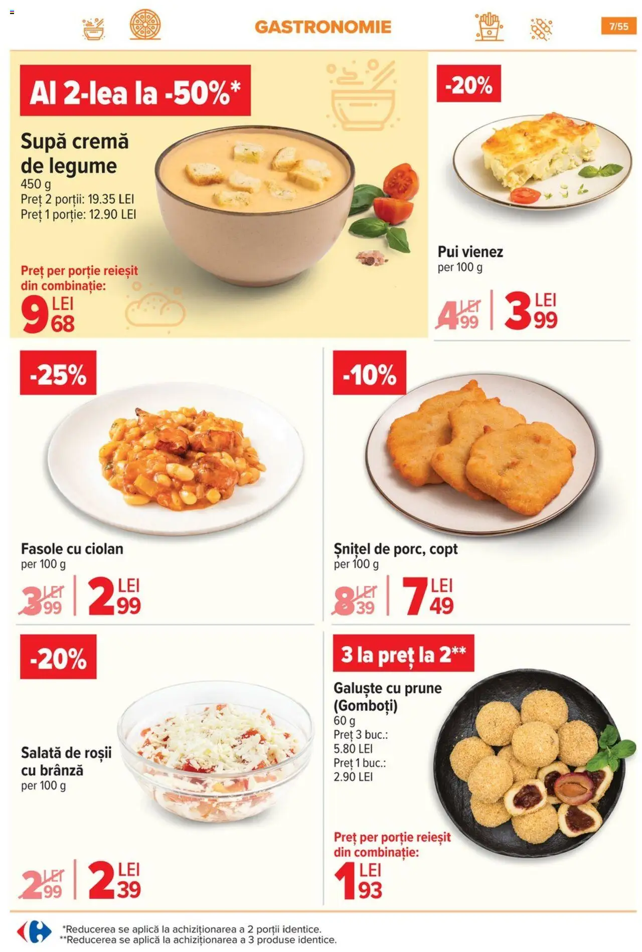 Catalog Carrefour 25 - 30 Iunie 2025 | Pagina 7 | Produse: Hacıyatmaz Kedi Oyuncağı, Cremă, Roșii, Legume