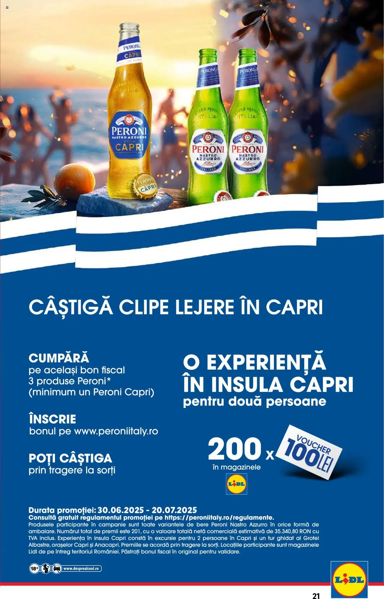 Catalog LIDL 30 Iunie - 5 Iulie 2025 | Pagina 21 | Produse: Bere