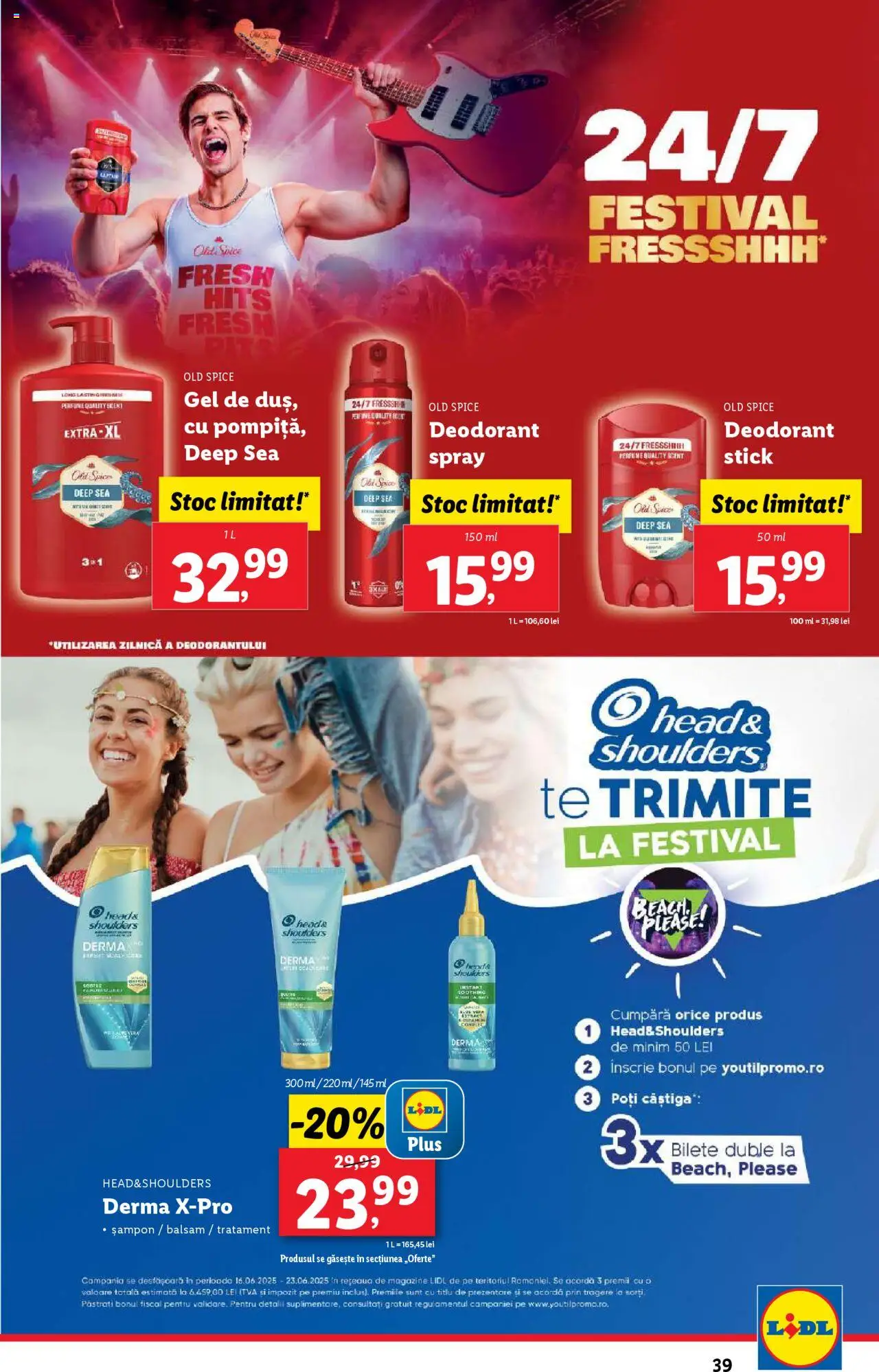 Catalog LIDL 30 Iunie - 5 Iulie 2025 | Pagina 39 | Produse: Kısırlaştırılmış Kedi Maması, Șampon, Balsam, Deodorant