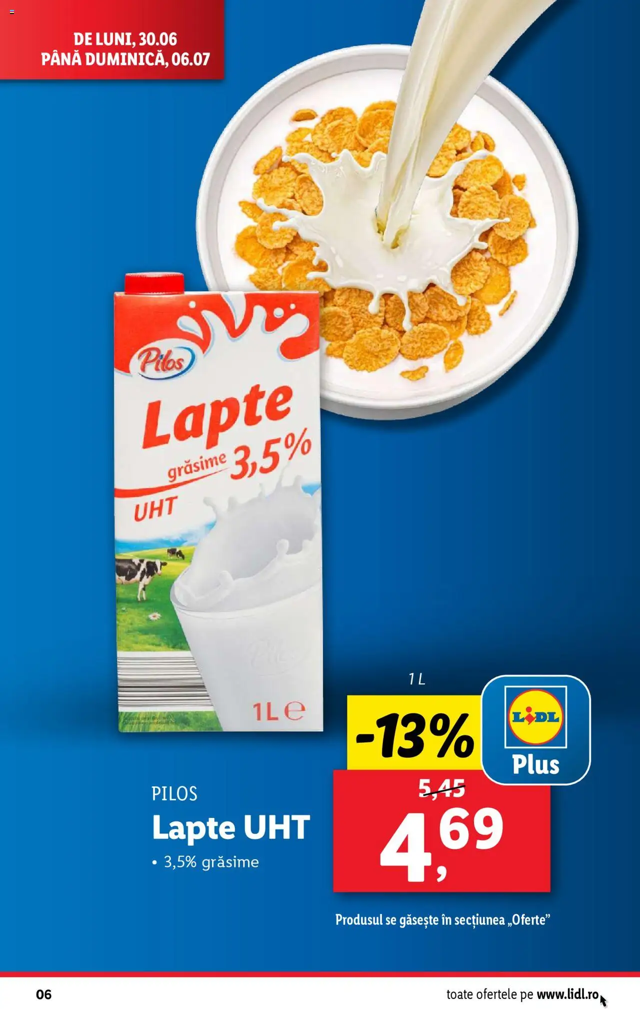 Catalog LIDL 30 Iunie - 5 Iulie 2025 | Pagina 6 | Produse: Toplar, Lapte