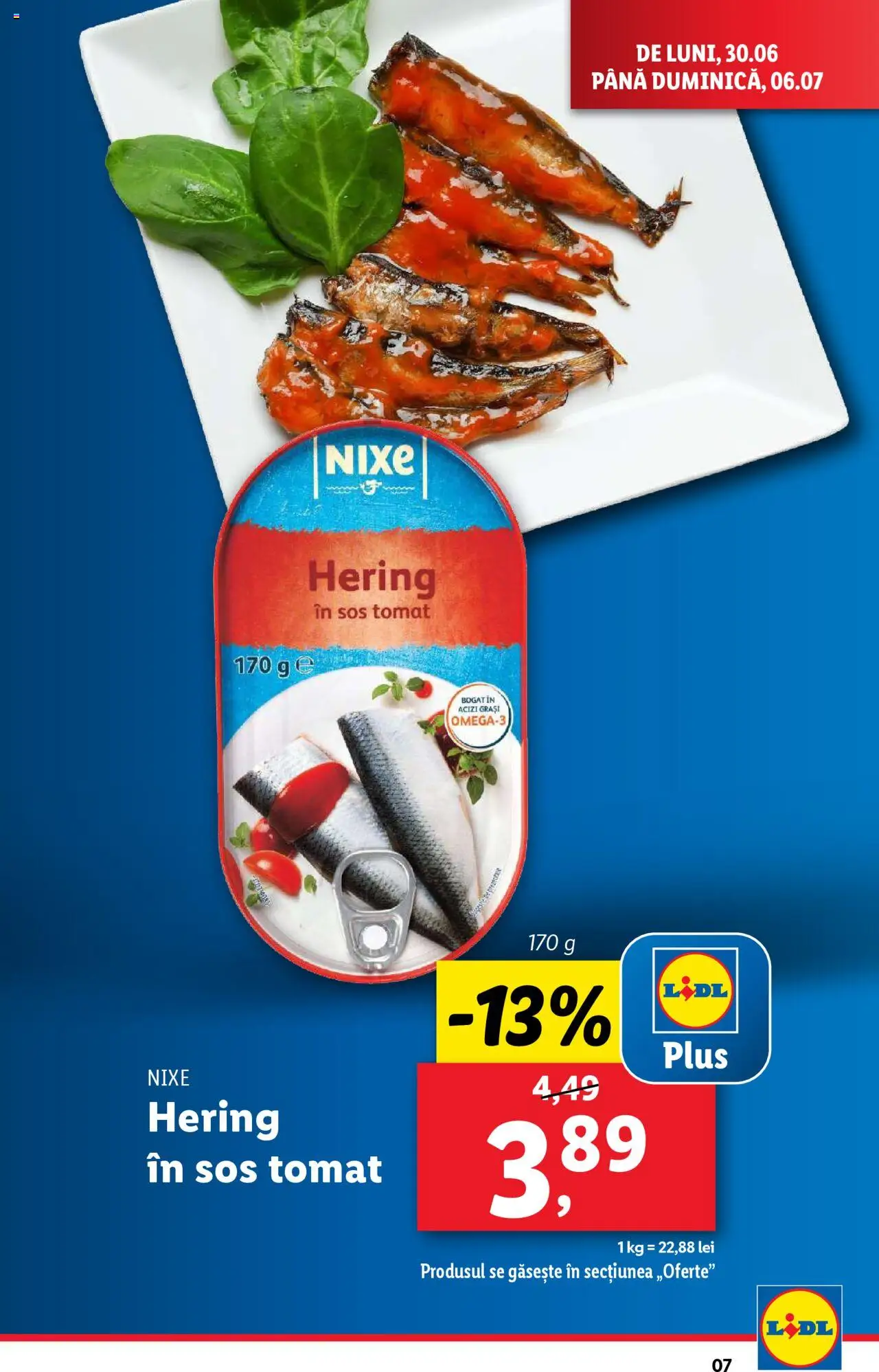 Catalog LIDL 30 Iunie - 5 Iulie 2025 | Pagina 7 | Produse: Sos