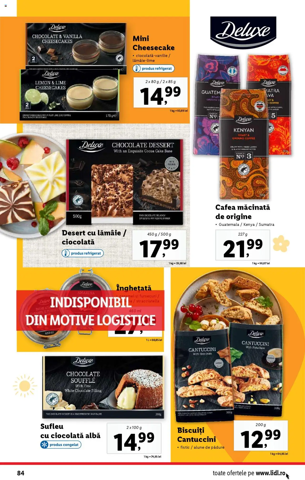 Catalog LIDL 30 Iunie - 5 Iulie 2025 | Pagina 84 | Produse: Lime, Cafea, Fistic, Biscuiți
