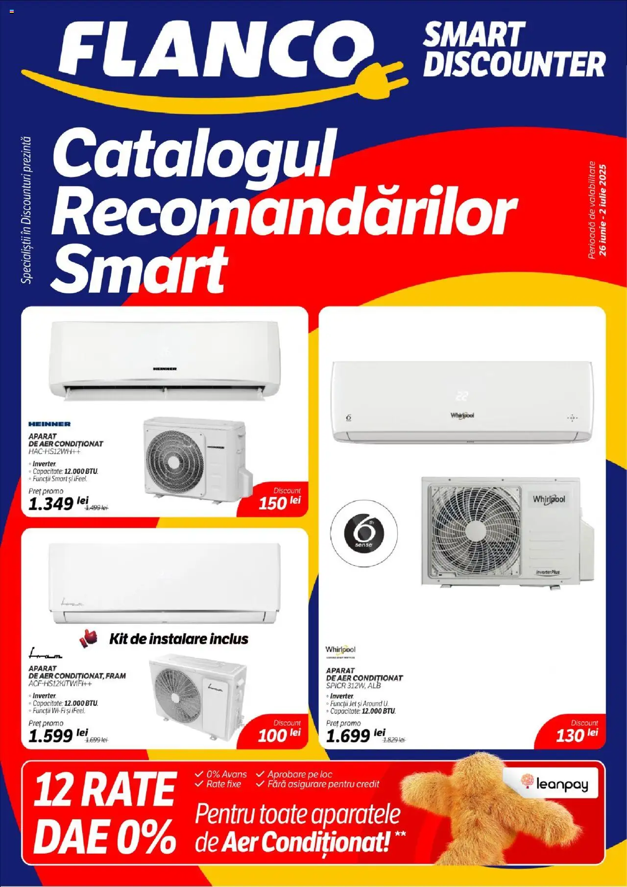 Catalog Flanco 26 Iunie - 1 Iulie 2025 | Pagina 1 | Produse: Aer Condiționat